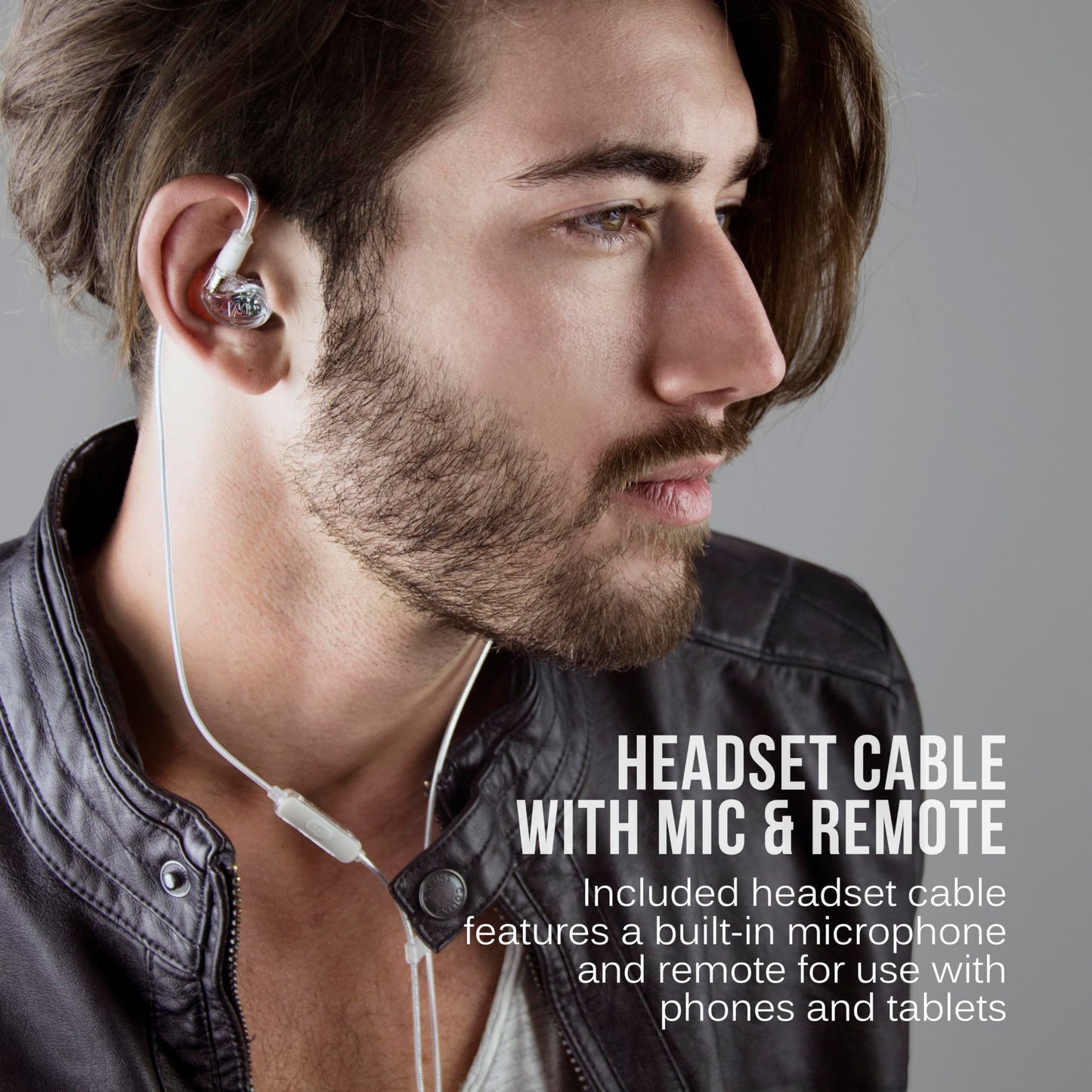 Auriculares de Monitor MEE audio M6 Pro Transparente Sonido Mejorado para Músicos