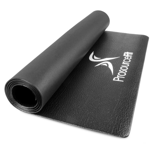Tapete para Equipo de Ejercicio ProsourceFit Negro Alta Densidad Protector de Piso PVC