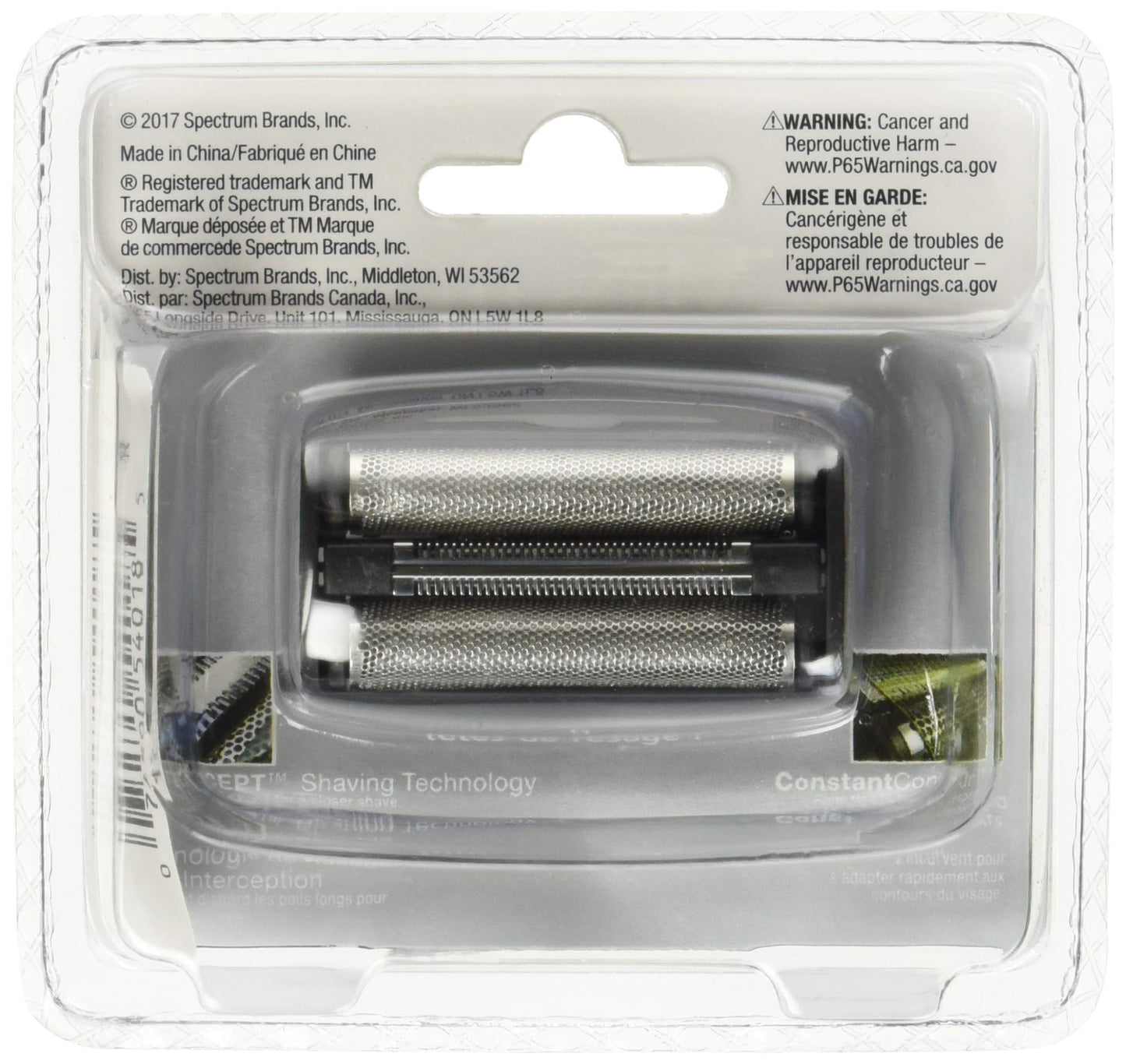 Remington SPF-PF - Cabezal de repuesto y cortador para afeitadoras PF7400, PF7500 y PF7600