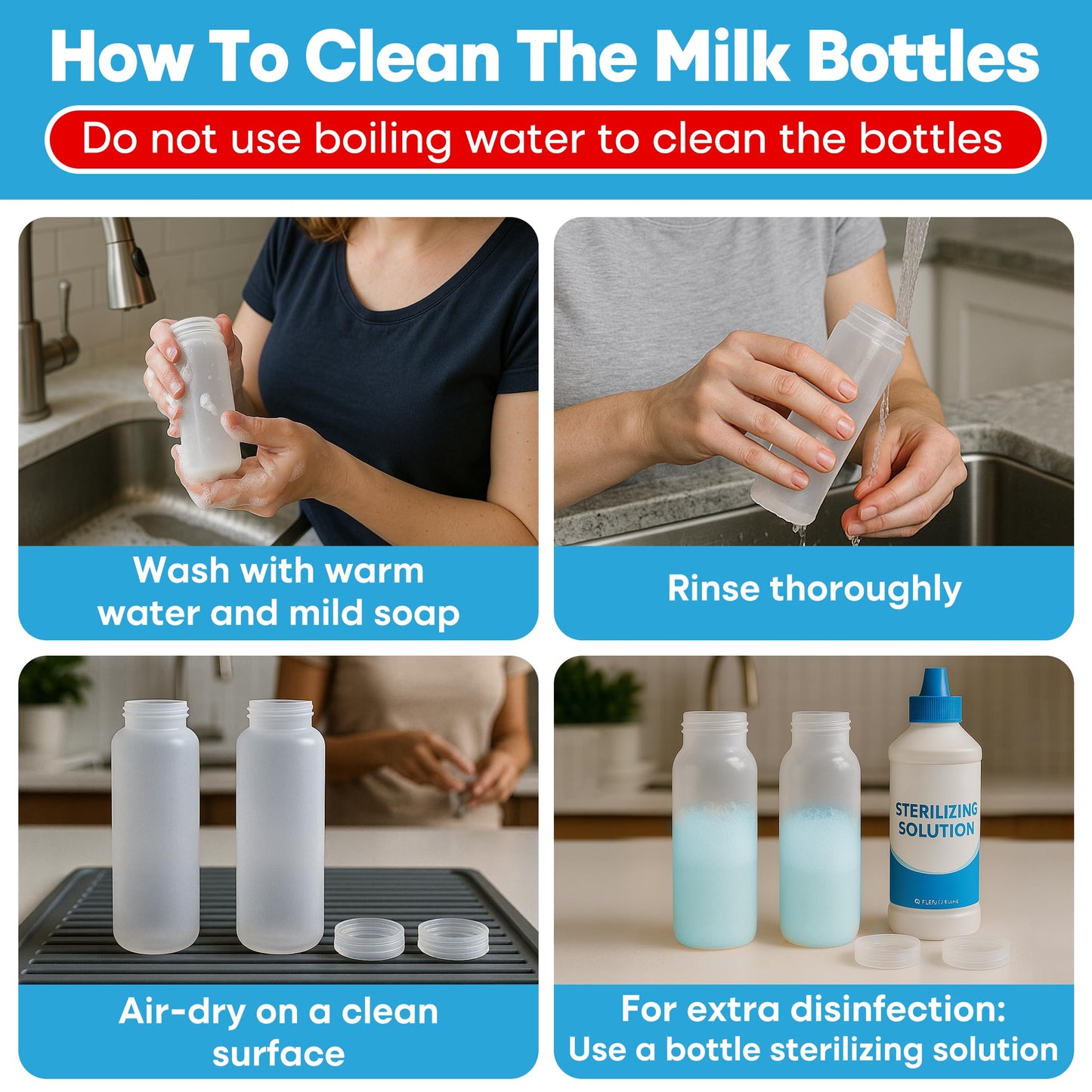 Tilcare - Enfriador manual de leche sin BPA, a prueba de fugas y reutilizable para leche materna y fórmula - Mantiene la leche fría durante X horas