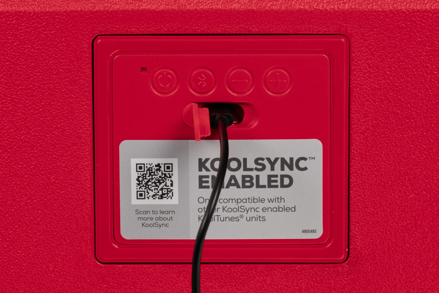 Igloo Playmate Kool Tunes - Altavoz Bluetooth, Color Rojo