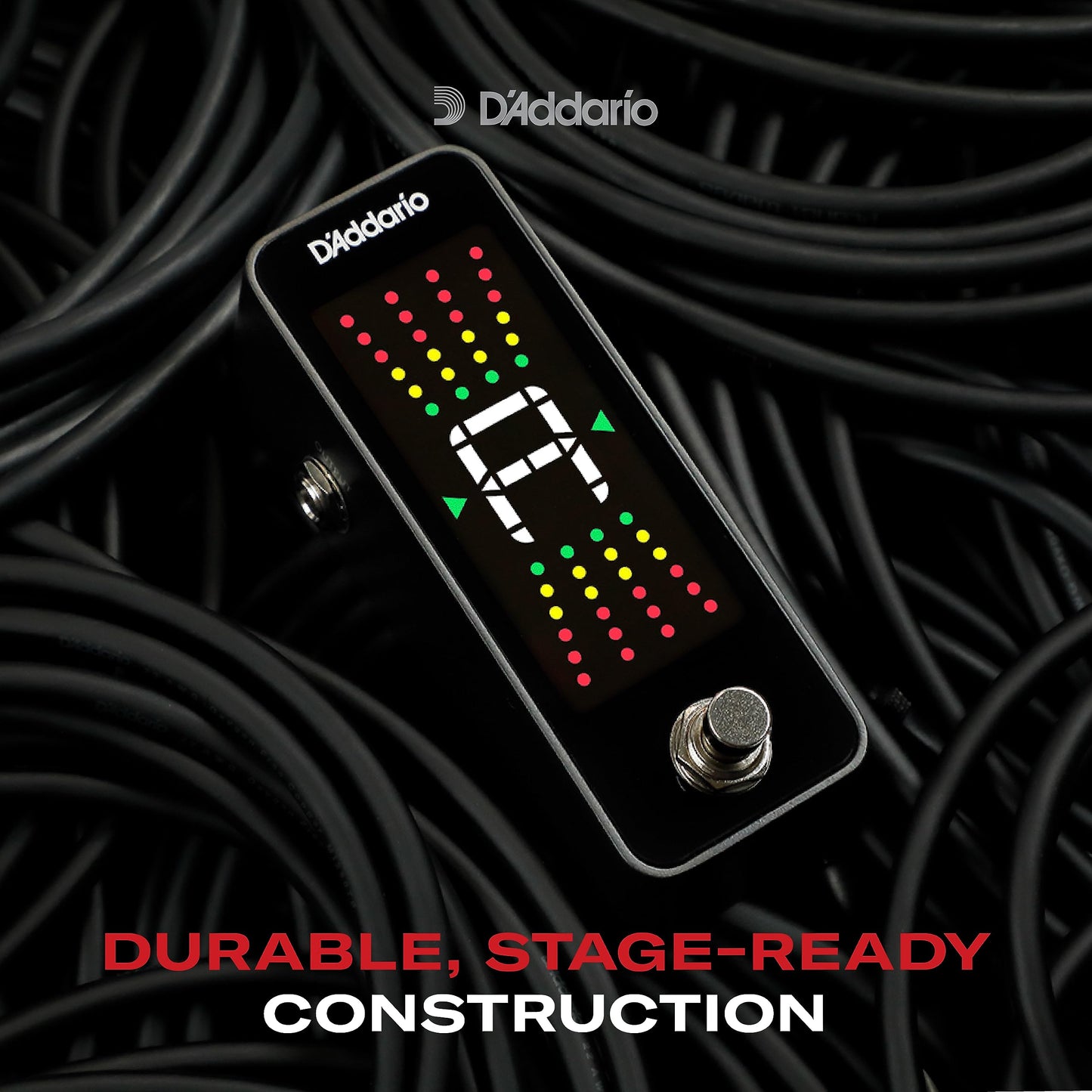 D'Addario Accessories Chromatic Pedal Tuner +