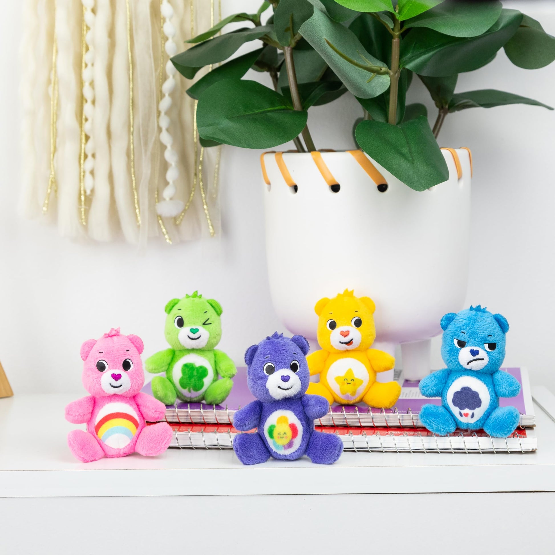 Caja del Tesoro Ositos Cariñositos Multicolor con 5 Mini Peluches para Niños
