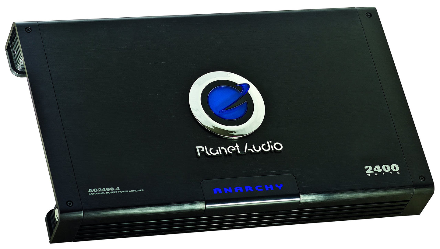Amplificador de Clase A/B 2400-Watt 4 Canales Planet Audio Anarchy
