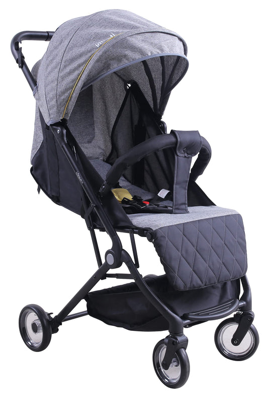 Carriola De Viaje Tipo Maleta Lock It Negro Con Amarillo Lifestyle By Infanti