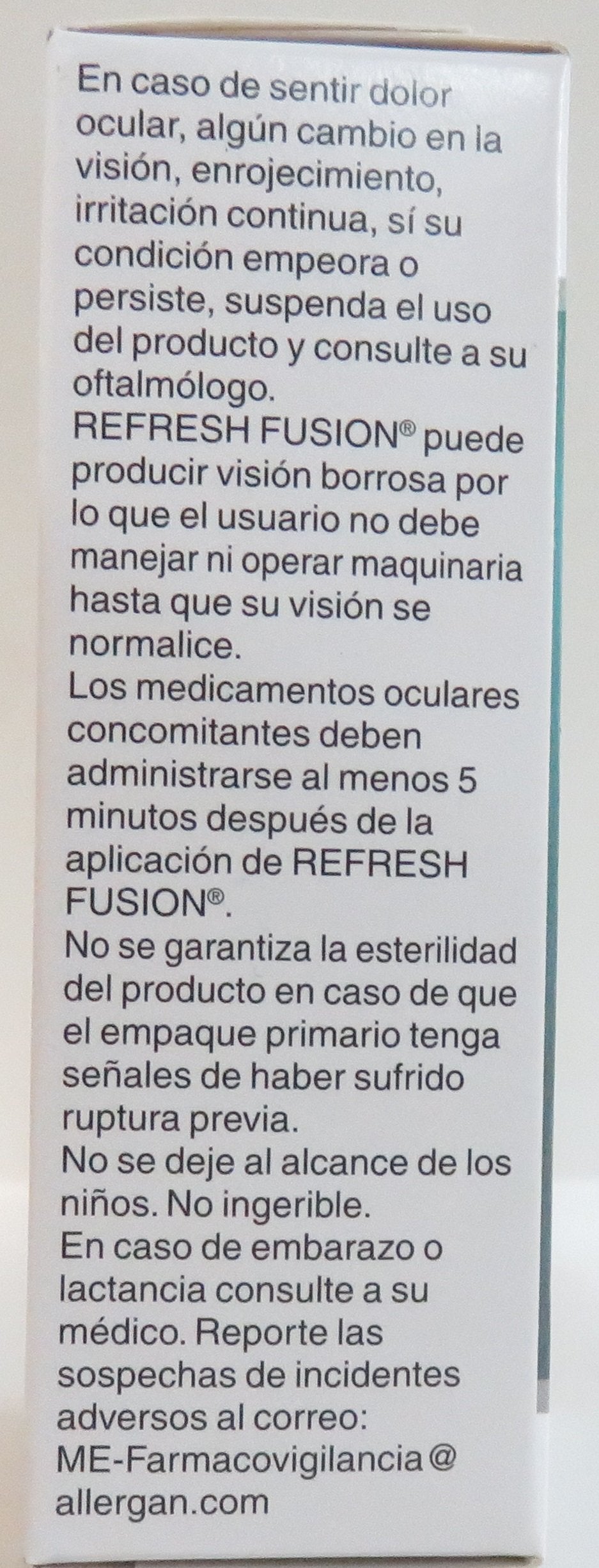 Refresh Fusion Sol Gotero 10ml, Pack of 1