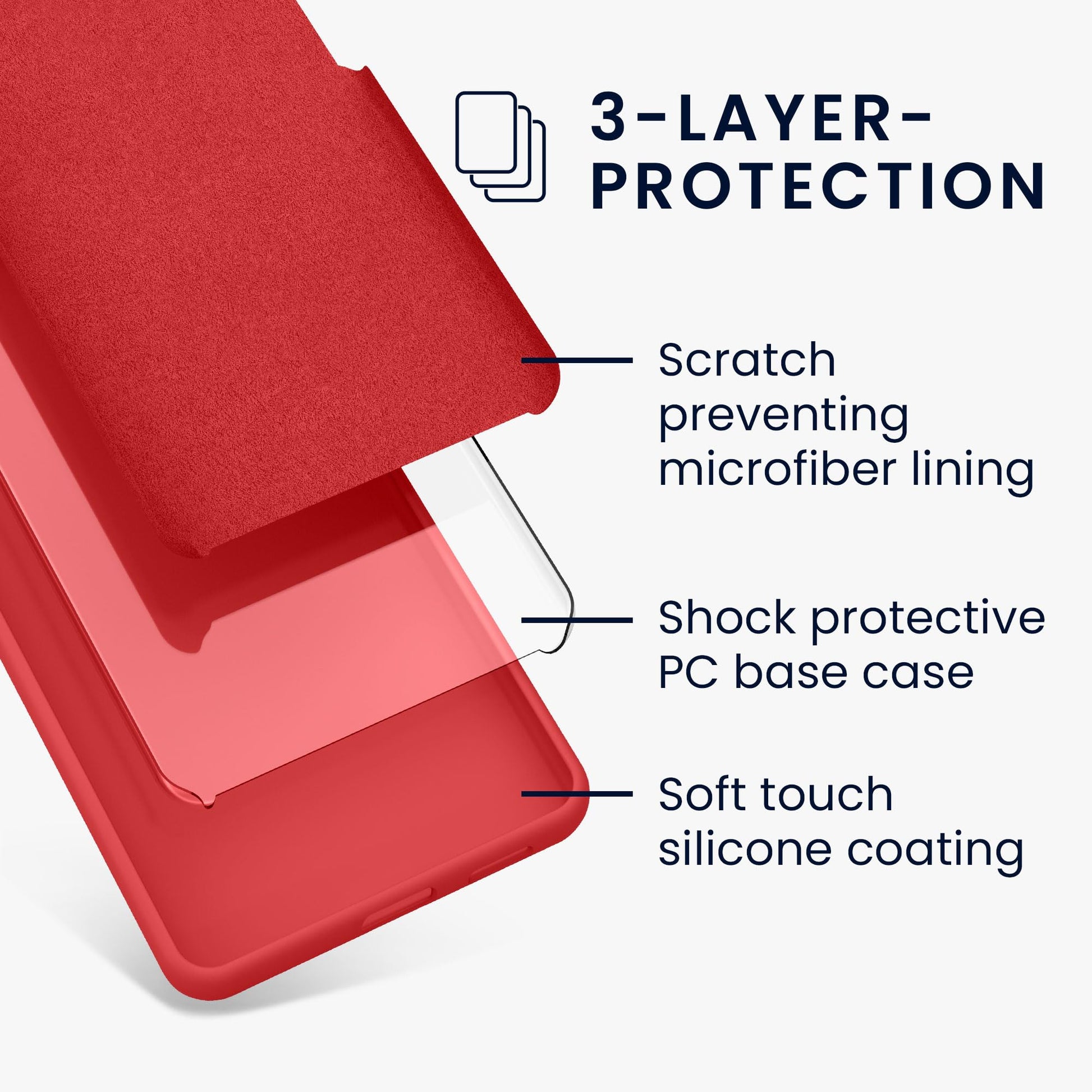 kwmobile Carcasa Compatible con Google Pixel 7a Funda - Case TPU y Silicona antigolpes - Apto Carga inalámbrica - Dolce Vita