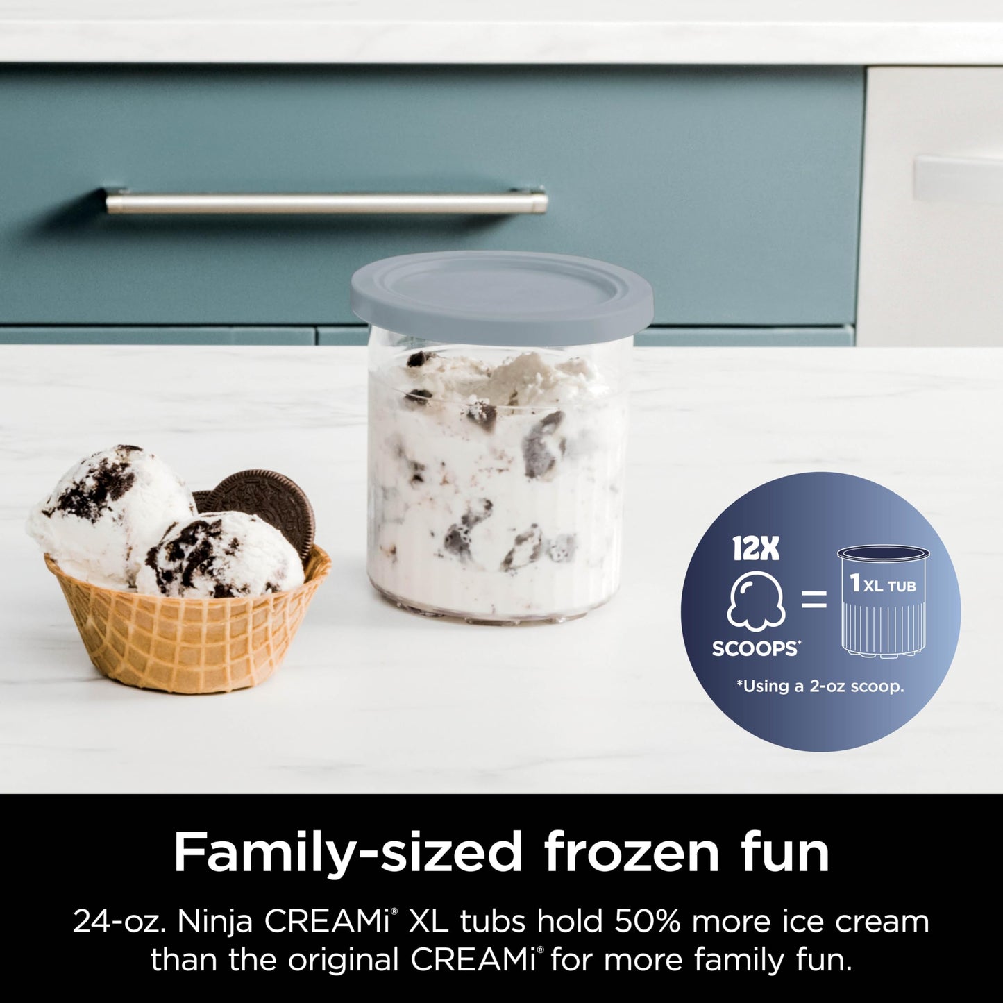 Heladera Ninja CREAMi Deluxe Plata con 11 Funciones 11 en 1 para Sorbetes y Batidos