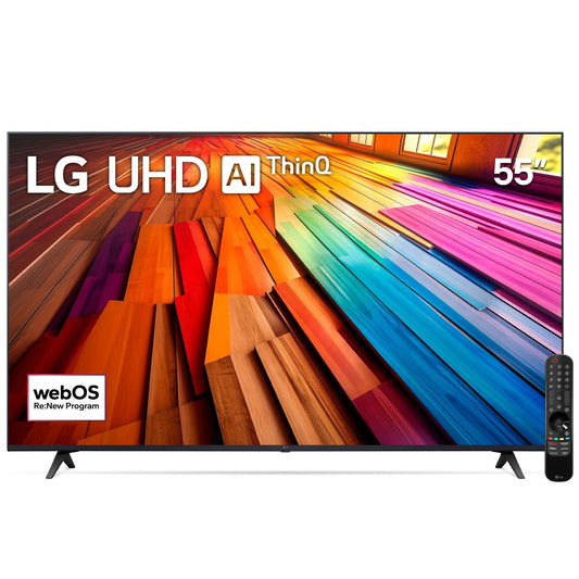 LG Pantalla UHD AI ThinQ 55 Pulgadas 4K Smart TV 2024 55UT8050PSA