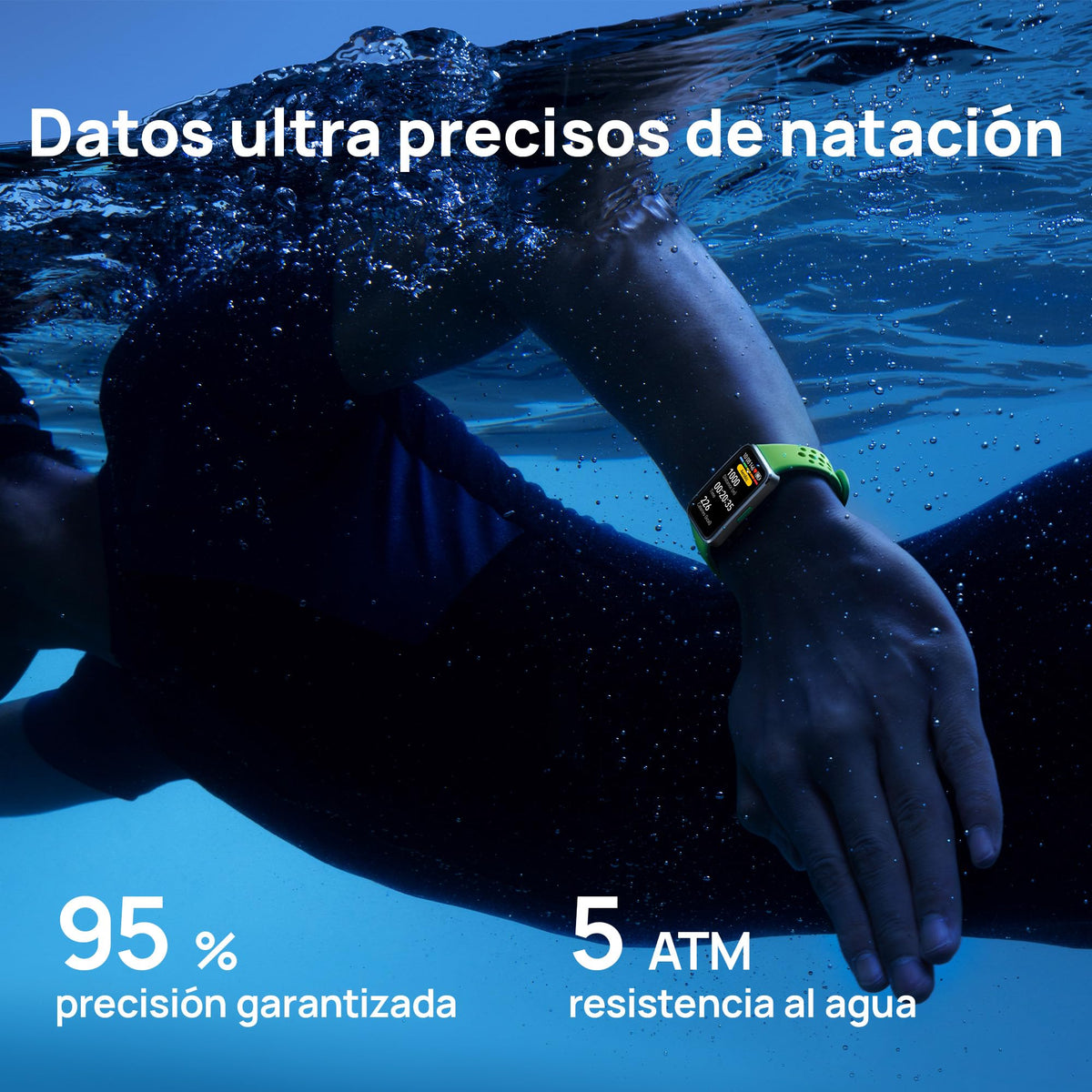 Smartwatch HUAWEI Negro Polimero con IA y Monitoreo Avanzado