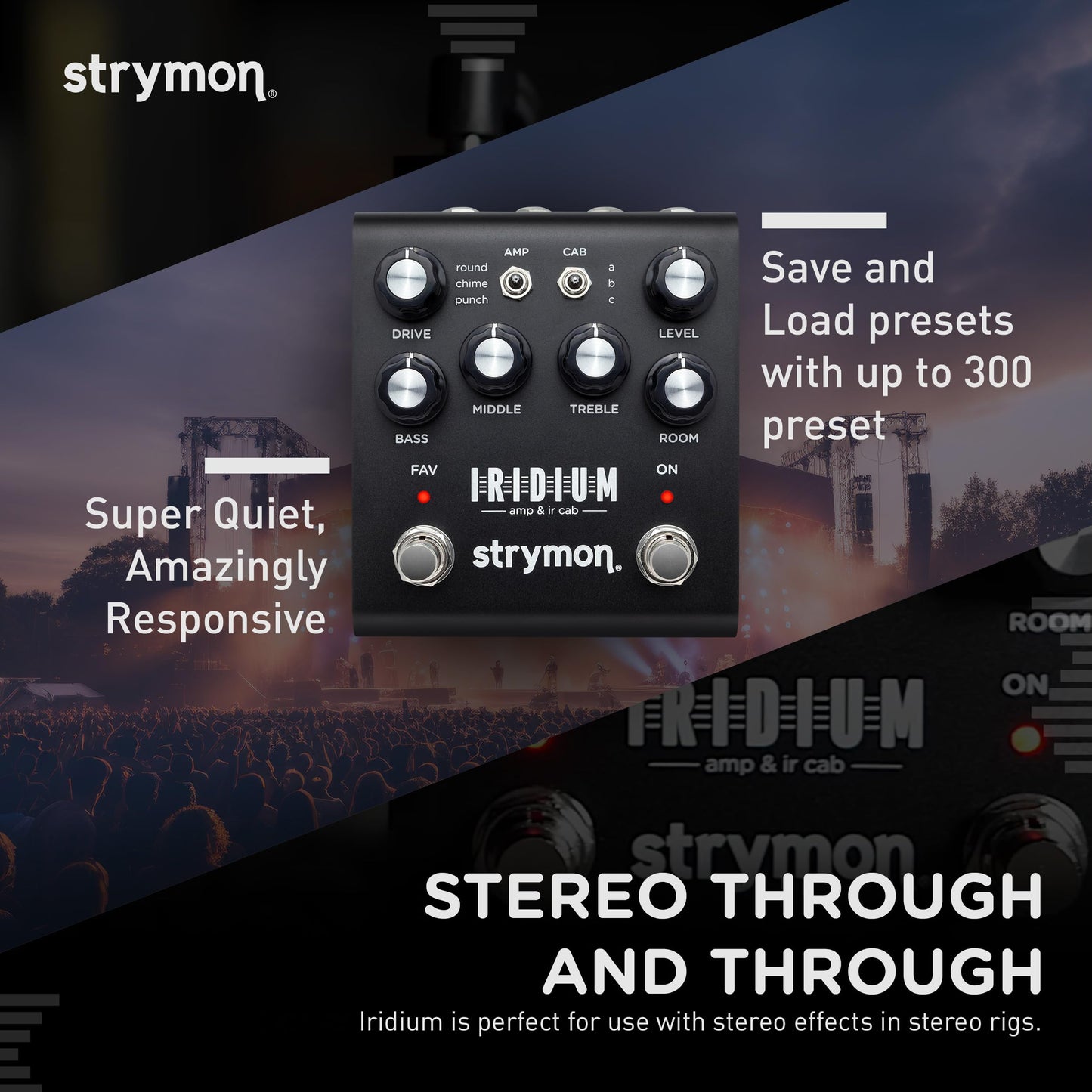Pedal de Guitarra Strymon para Eléctrica y Acústica