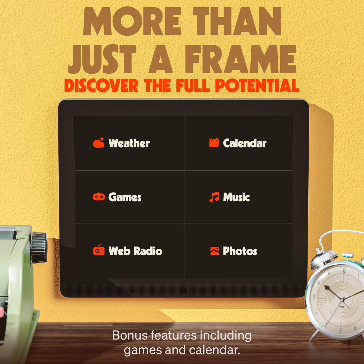 Marco de Fotos Digital Pix-Star XD WiFi 38,1 cm