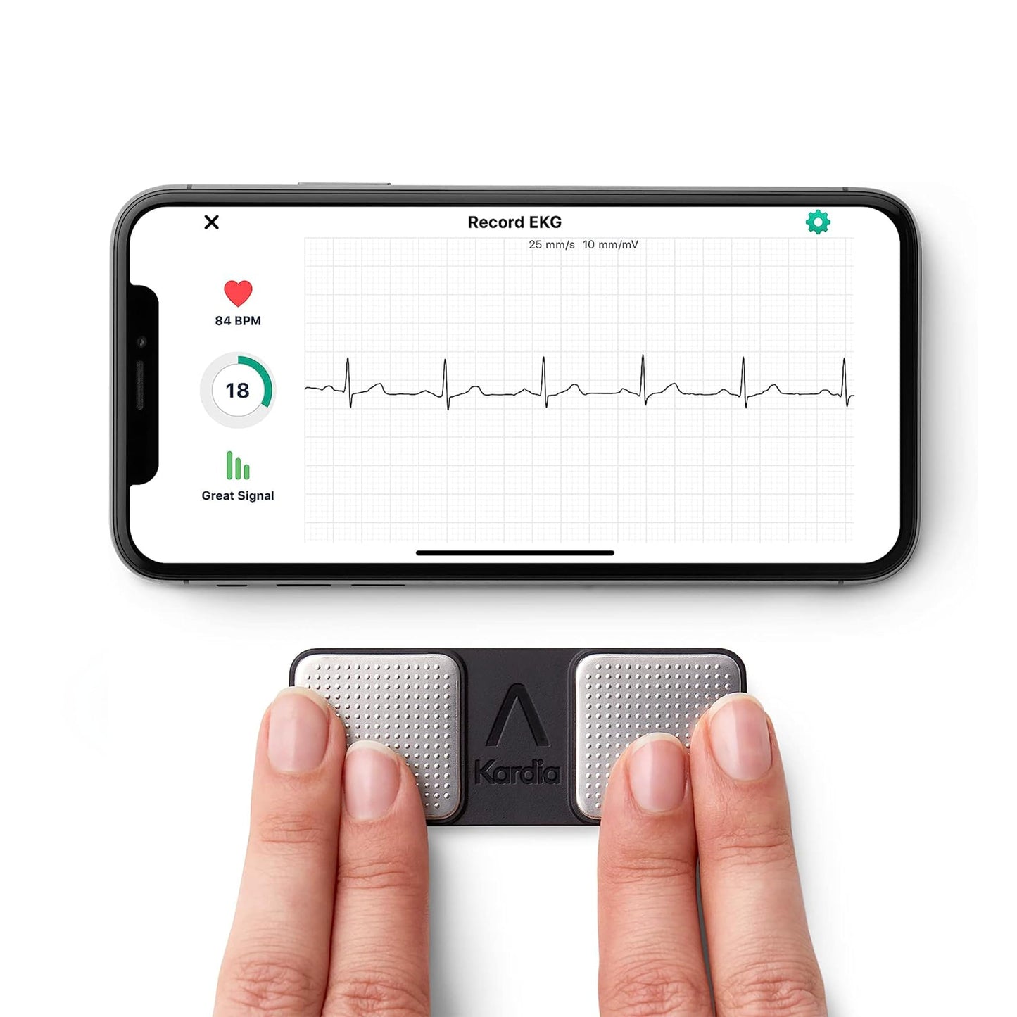 Electrocardiograma Portátil KardiaMobile Electrocardiogramas desde Casa en 30 Segundos