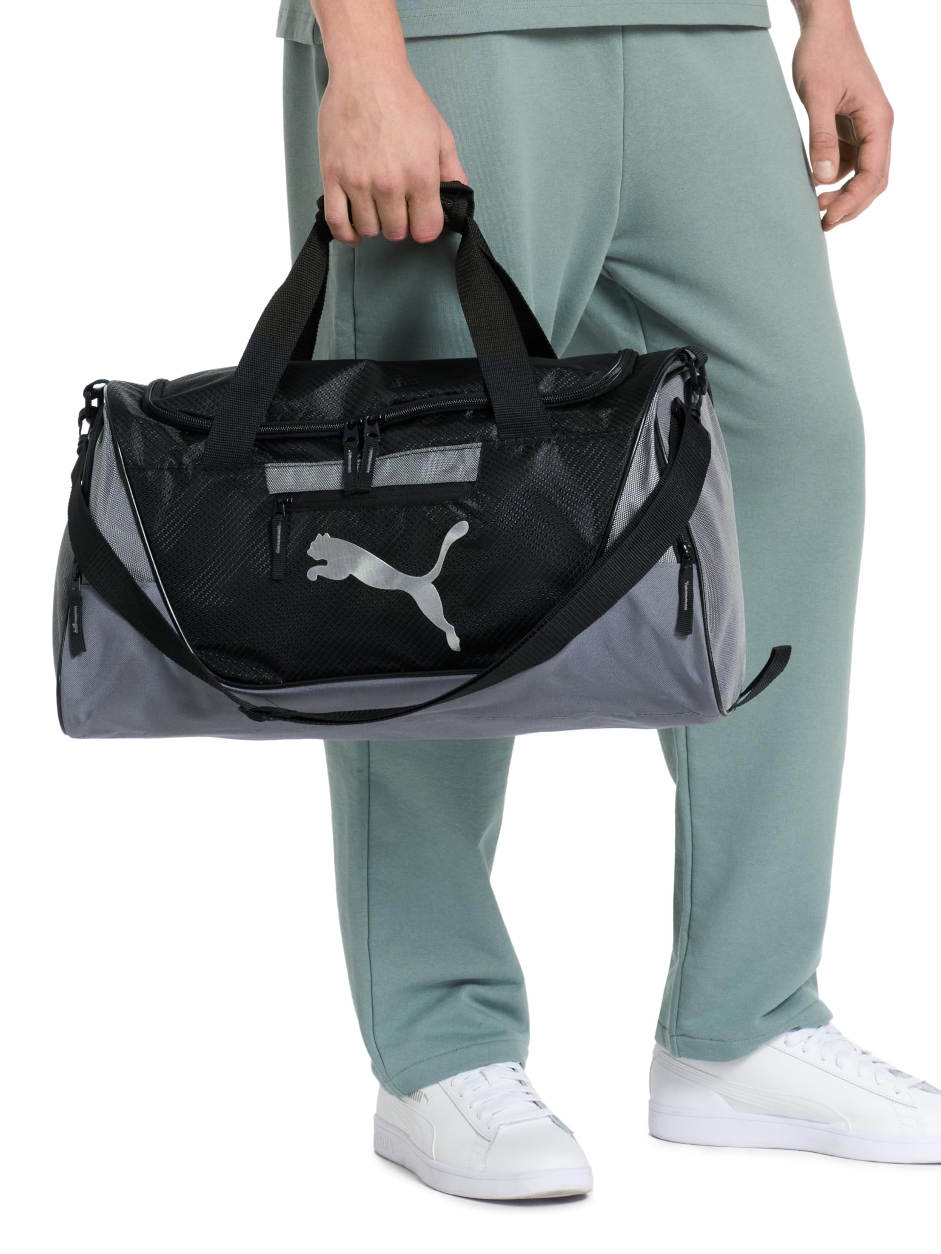 Bolsa de Lona PUMA Gris Negro Contender Evercat