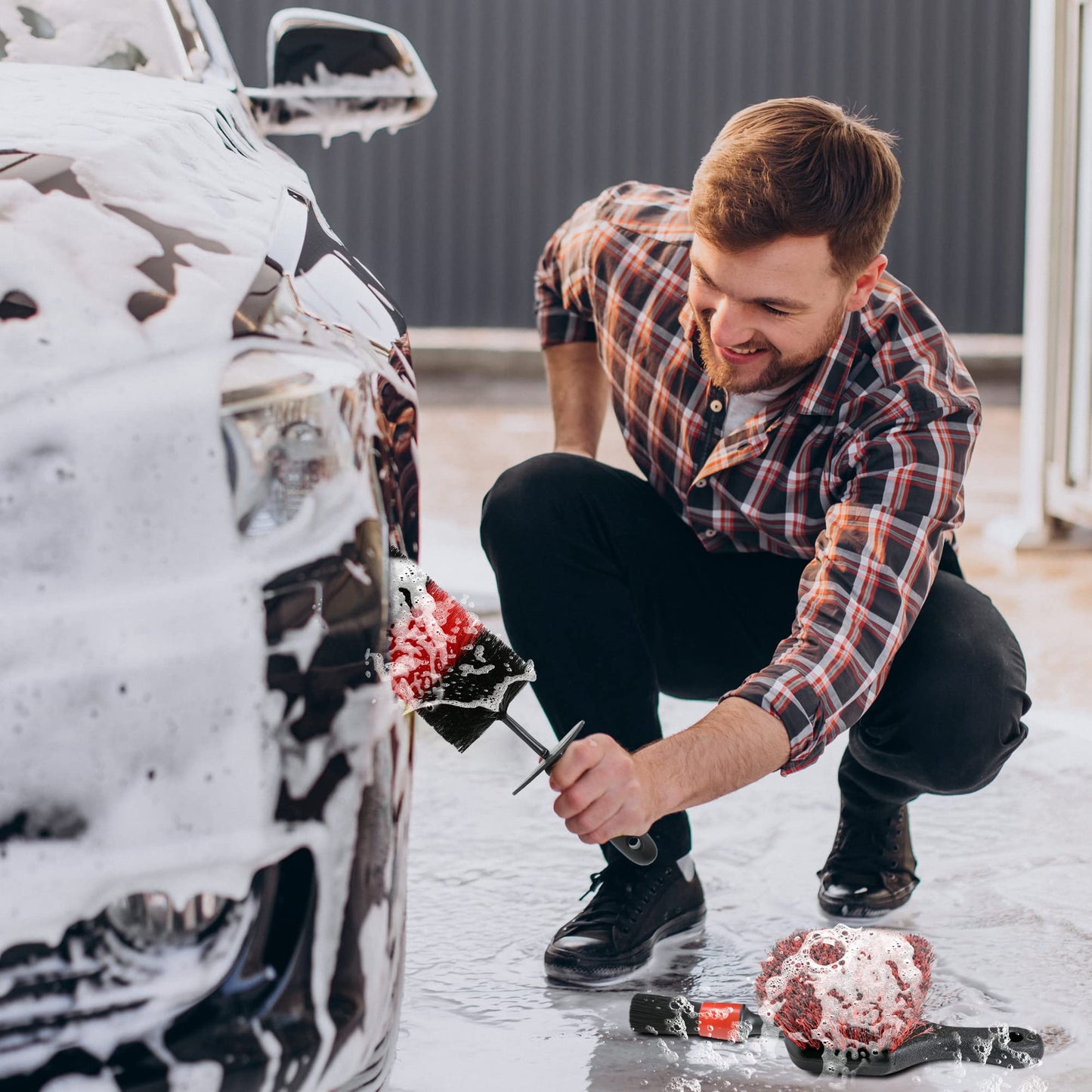 Kit de Cepillo para Neumáticos Takavu Rueda