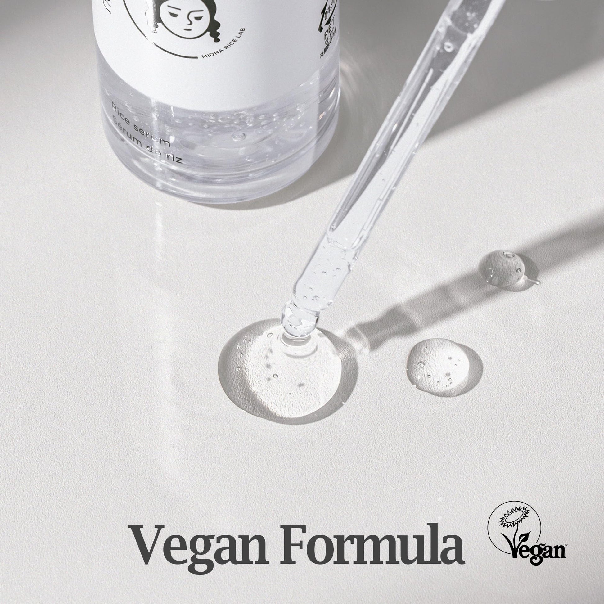 Suero de Arroz Vegano 50ml Absorción Rápida para hidratar, reafirmar y revitalizar la piel