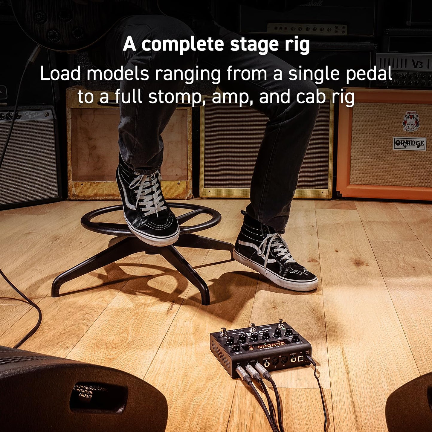 IK Multimedia TONEX AI Machine Learning Pedal Multi Efectos: Modelo Tono Amplificador de Guitarra Eléctrica, Distorsión, Overdrive y Otros