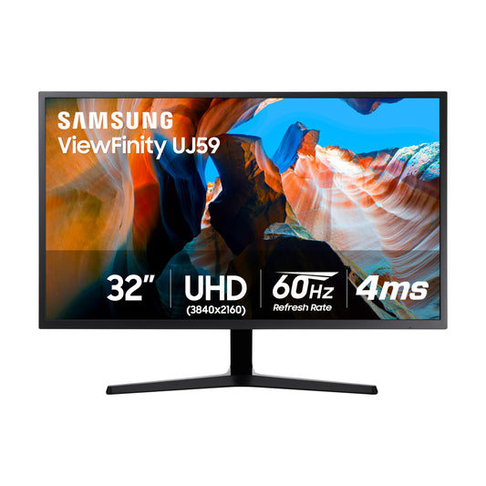 Monitor Samsung 32 Pulgadas Negro 4K UHD Compatible con AMD FreeSync