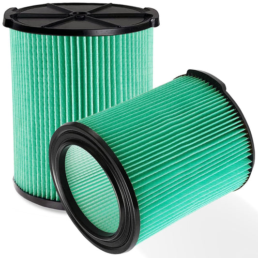 Filtros VF6000 Paquete de 2 Ridgid para Aspiradoras en Seco Húmedo de 5 a 20 Galones