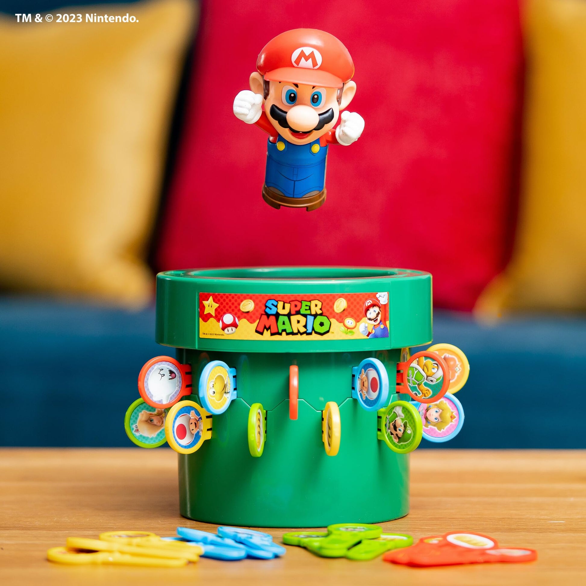 Juego de Mesa TOMY Super Mario Pop Up para Niños Ideas de Navidad