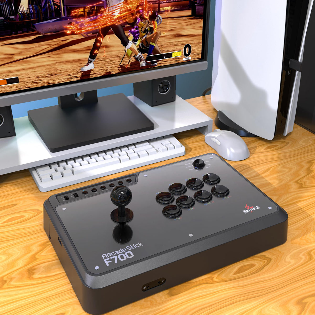 Dongle Receptor Bluetooth Inalámbrico MAYFLASH 2.4G Joystick F700