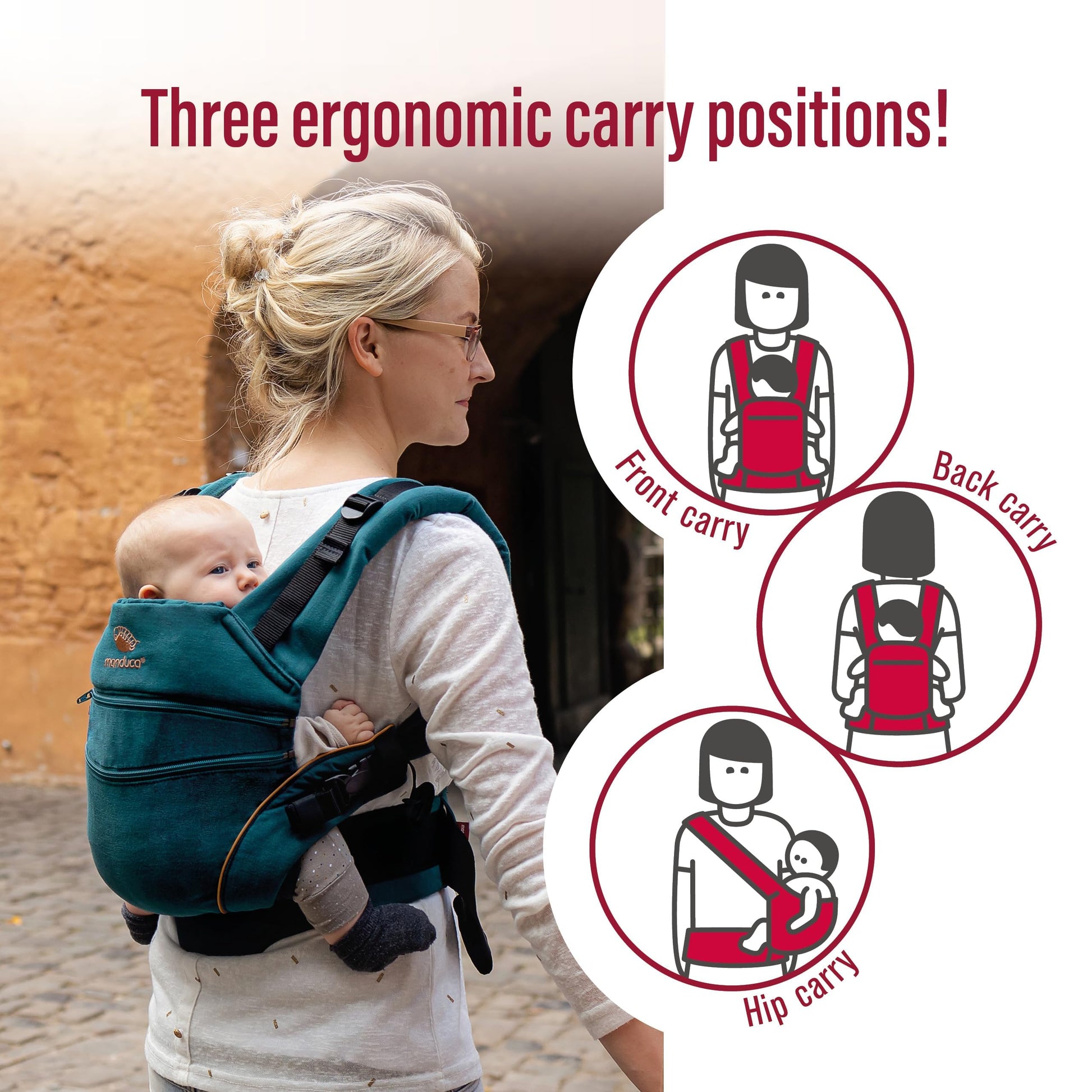 Mochila Portabebé Manduca XT