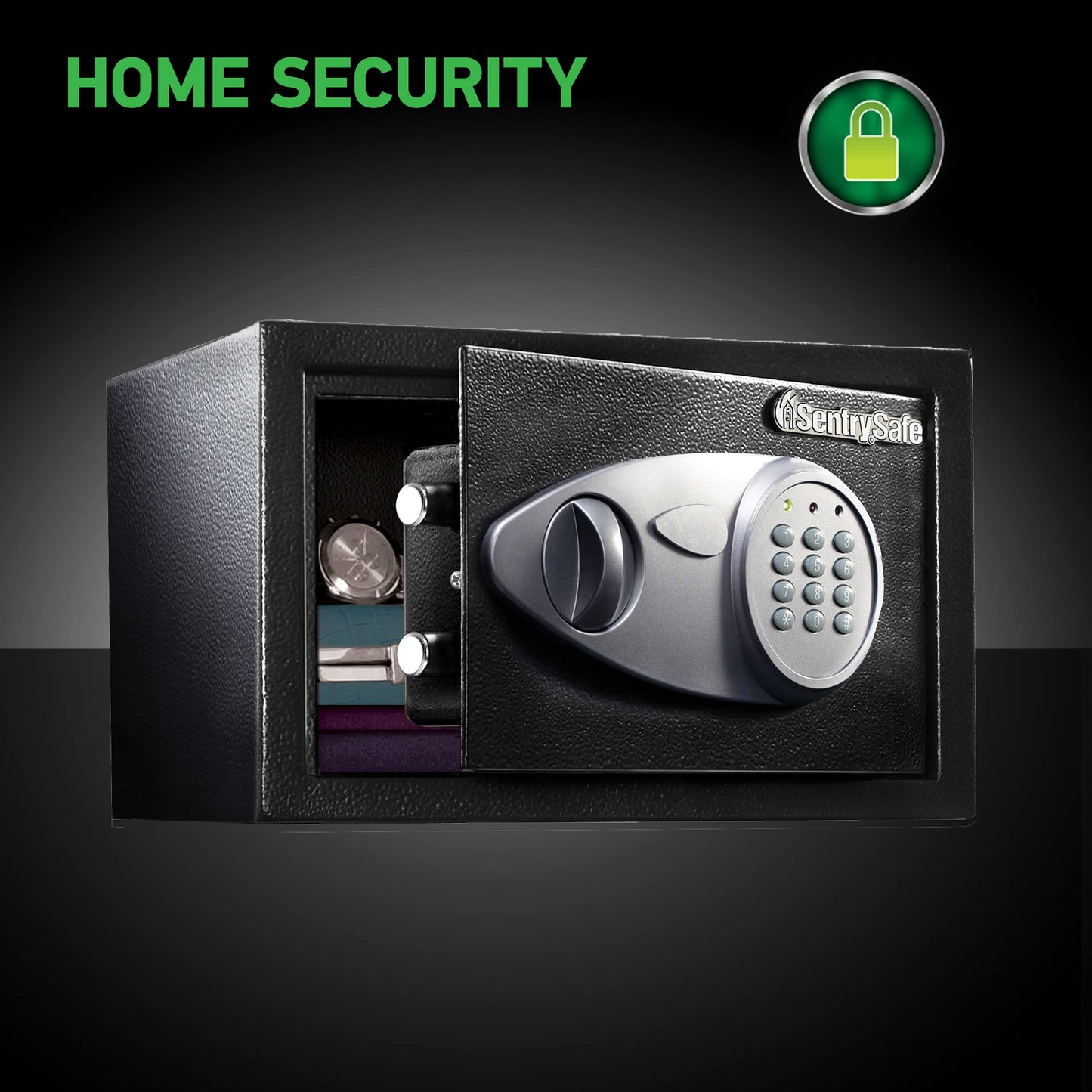 Caja de Seguridad SentrySafe Negro 0.5 Pies Cúbicos Medium
