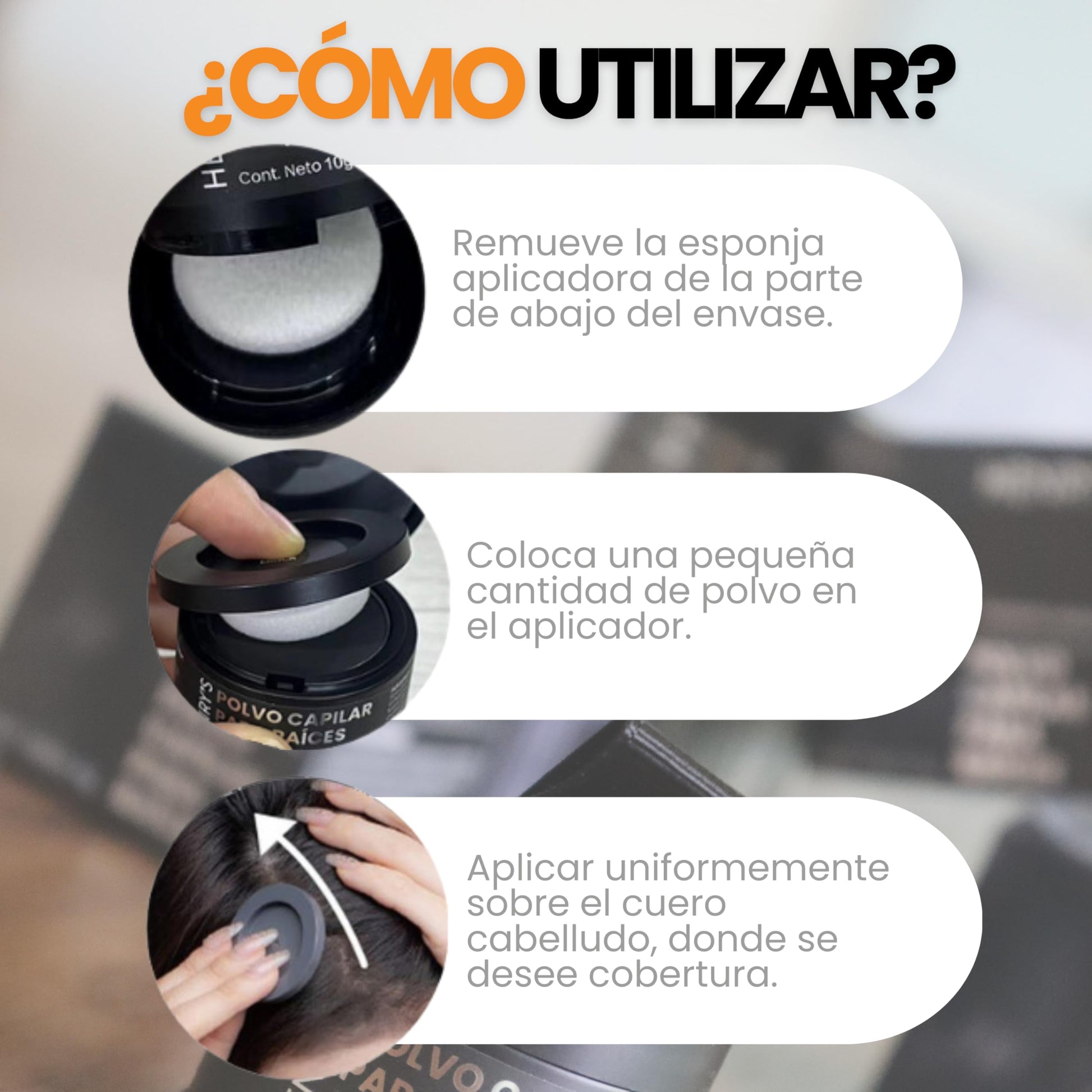 Henrys Polvo para Retocar Raíces Rubio Oscuro, Rellena Zonas Escasas, Define la Línea del Cabello y Cubre el Crecimiento de Raíces al Instante y en Cualquier Momento, Fibras Capilares Hairline Powder. Calvicie, Caida de Cabello o falta de Volumen para Muj