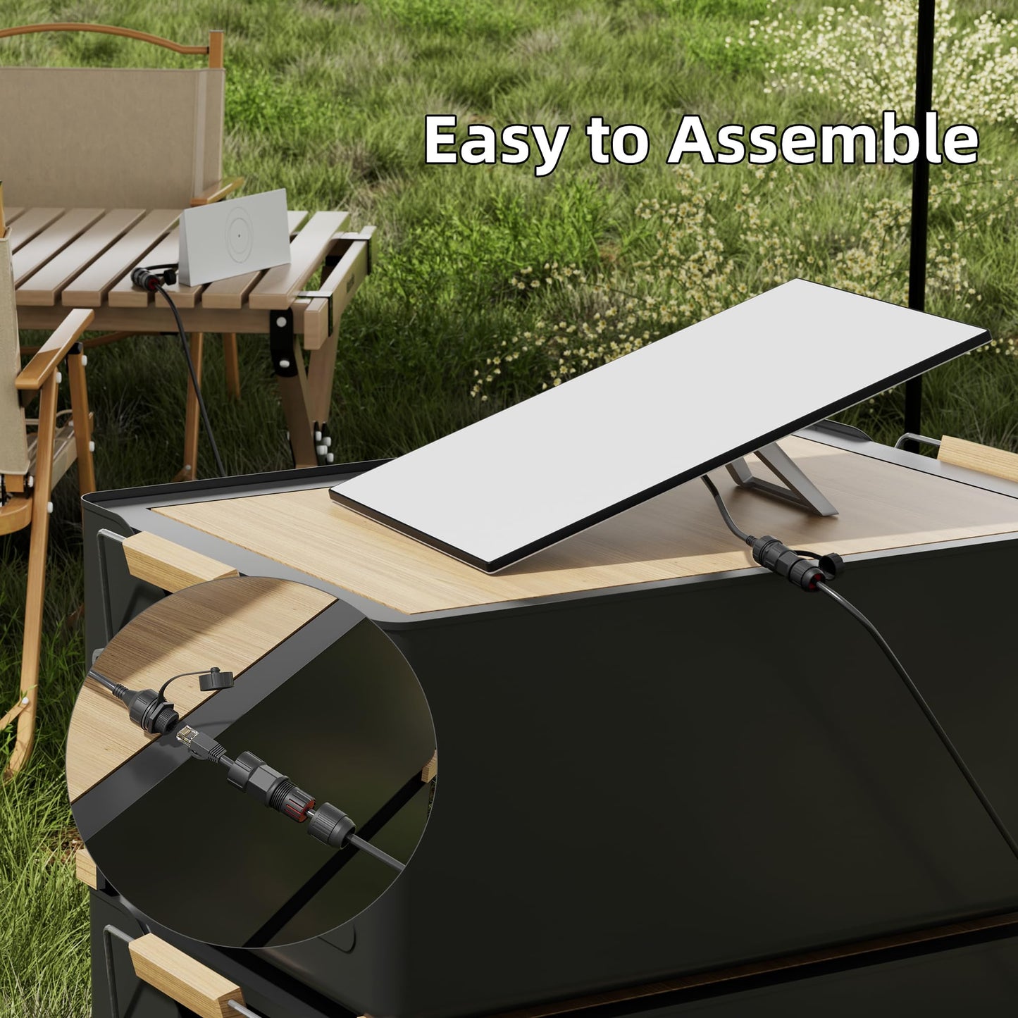 Adaptador Ethernet EAZUSE Starlink Gen 3 Mini Acoplador Impermeable