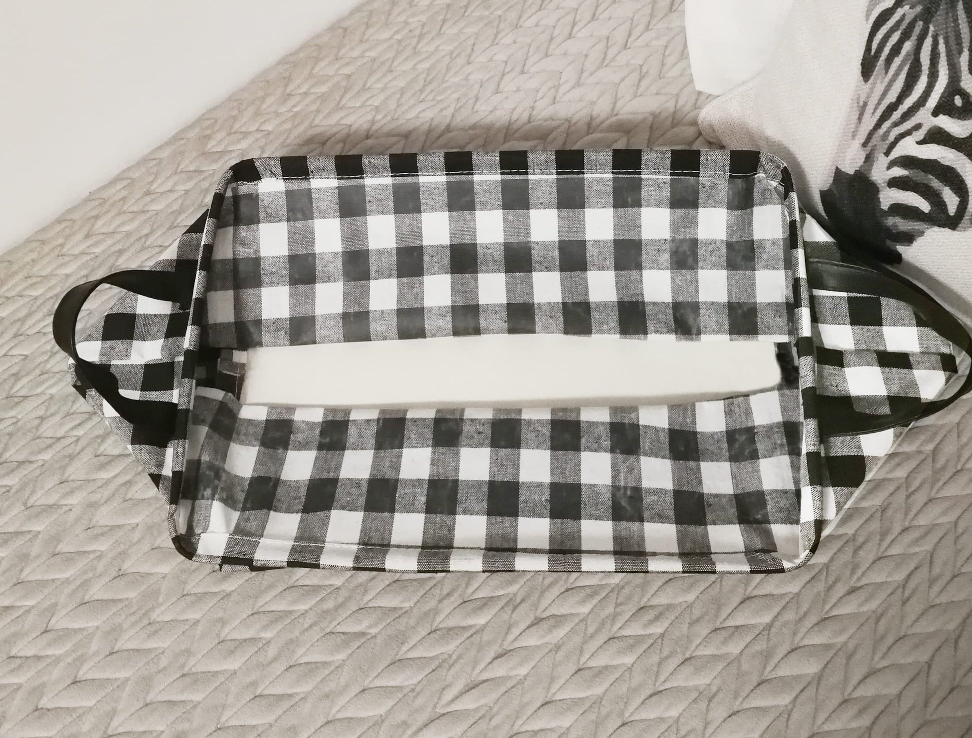 KUNRO - Cesta de almacenamiento para niños, estante de regalo, cesta de almacenamiento de juguetes, caja organizadora para habitación de los niños con asas (rejilla negra)