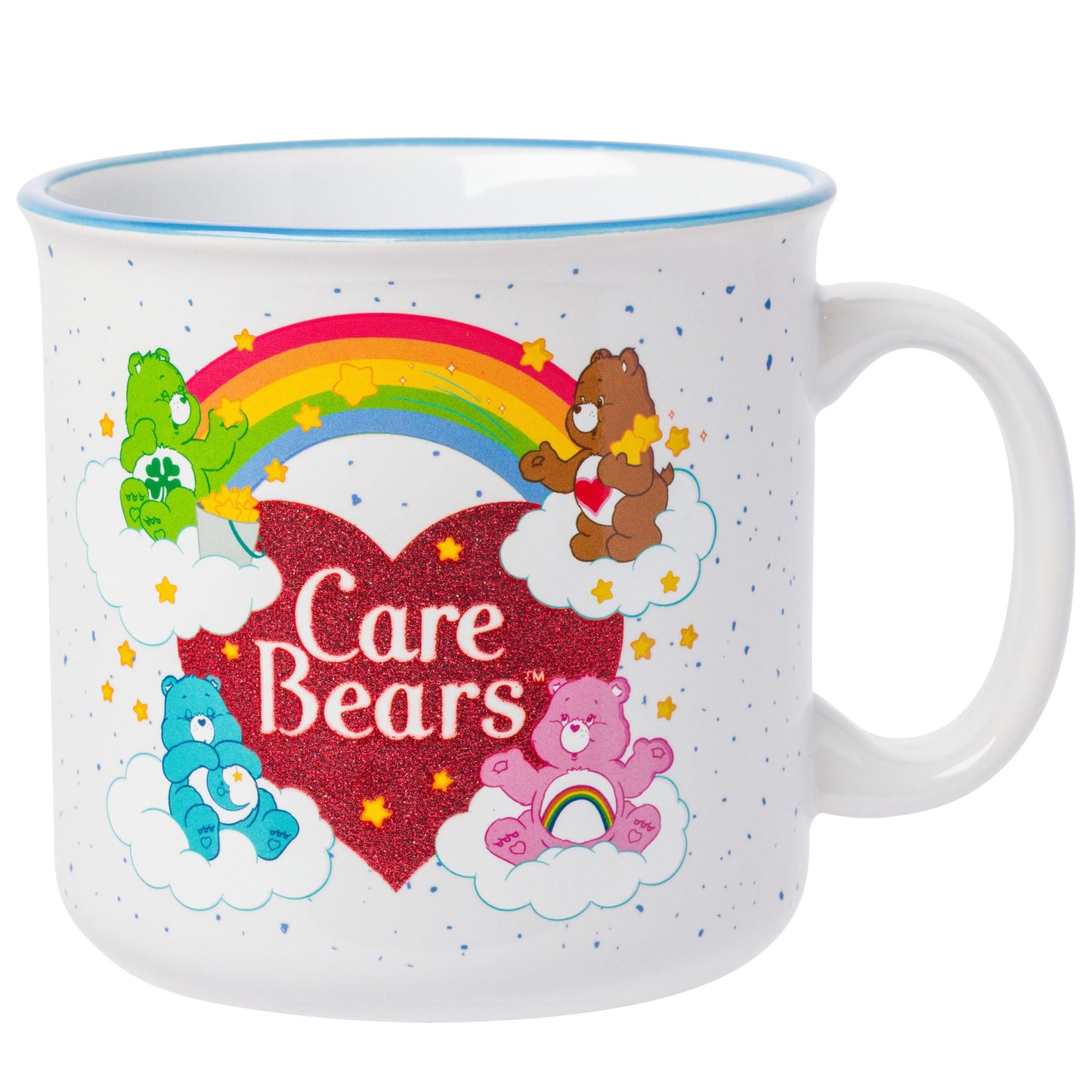 Taza de Cerámica Silver Buffalo Oso de la Suerte en Verde