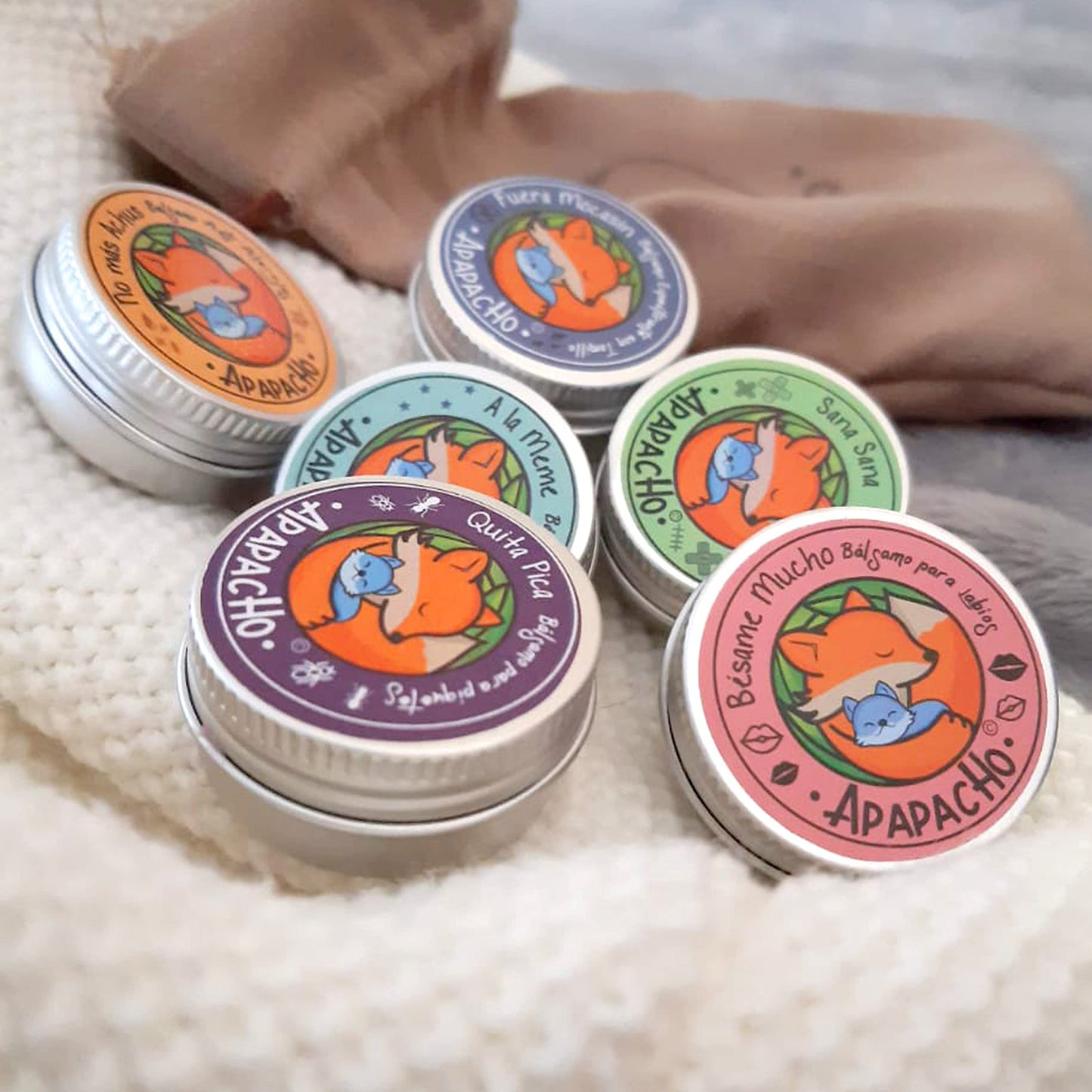 Kit de Bálsamos Apapacho Costalito Perfecto botiquín