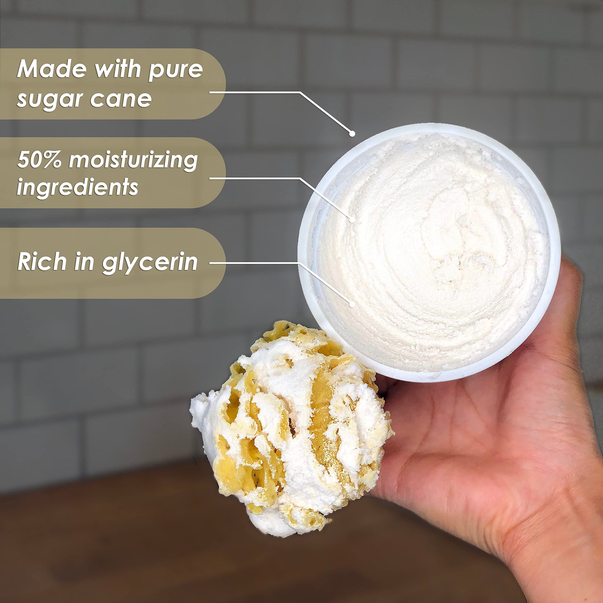 Exfoliante de Azúcar Primal Elements Plumeria 10 Onzas