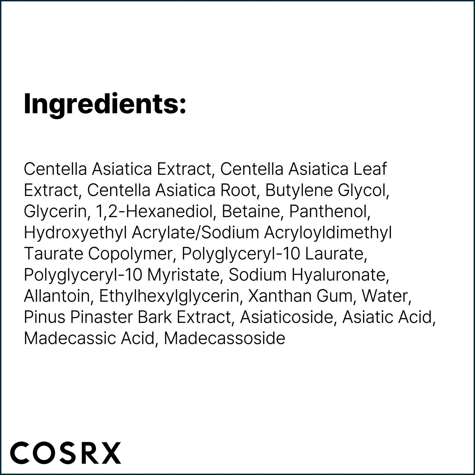 Pure Fit Cica Serum by Cosrx for Unisex - 1 oz Serum