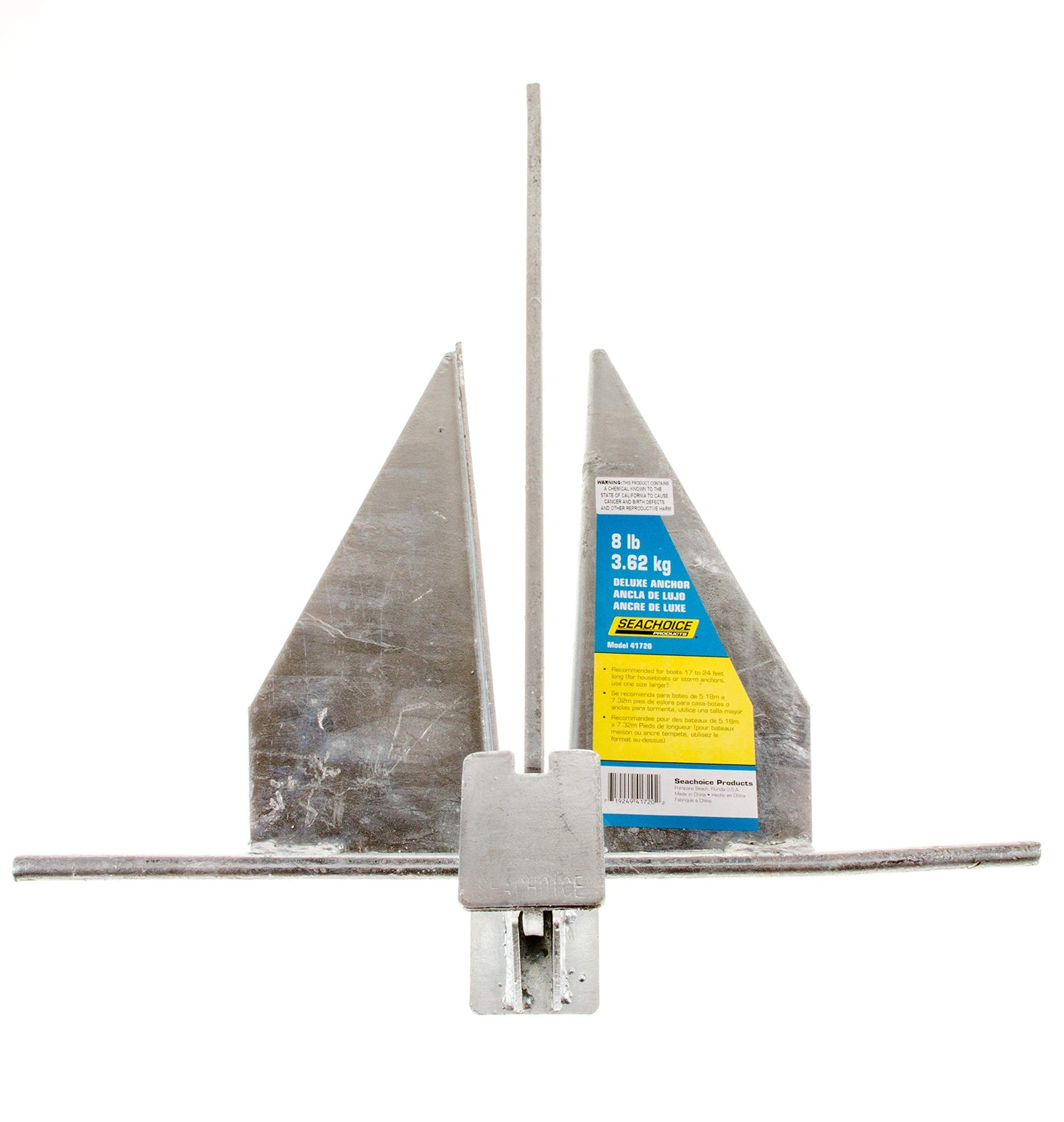 SEACHOICE Anclaje de Lujo galvanizado en Caliente 8S 41720