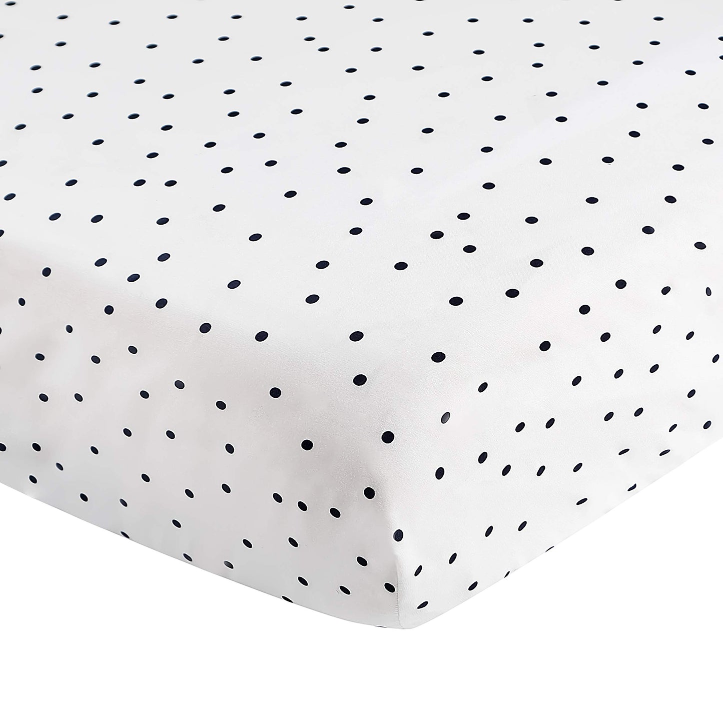 La Premura Sleeping Moon - Juego de ropa de cama para cuna de bebé, 3 piezas, tamaño estándar, color azul y gris