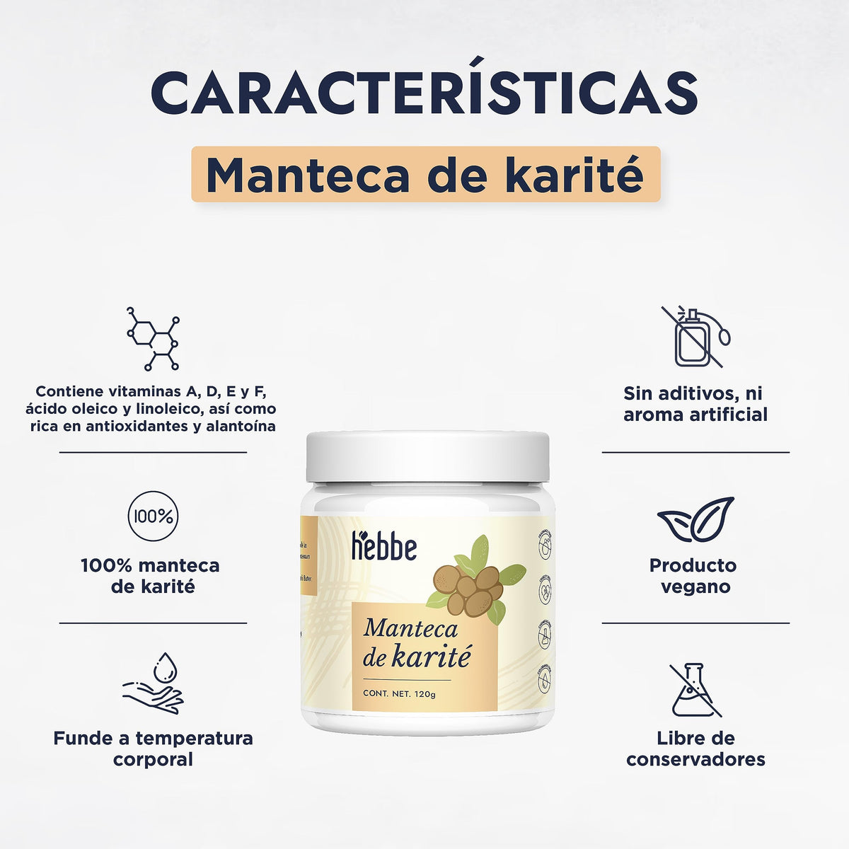 Hebbe - Kit Aceites Rosa Mosqueta Jojoba Karité | Antiedad | Líneas de Expresión | Equilibra Sebo | Regenera Piel