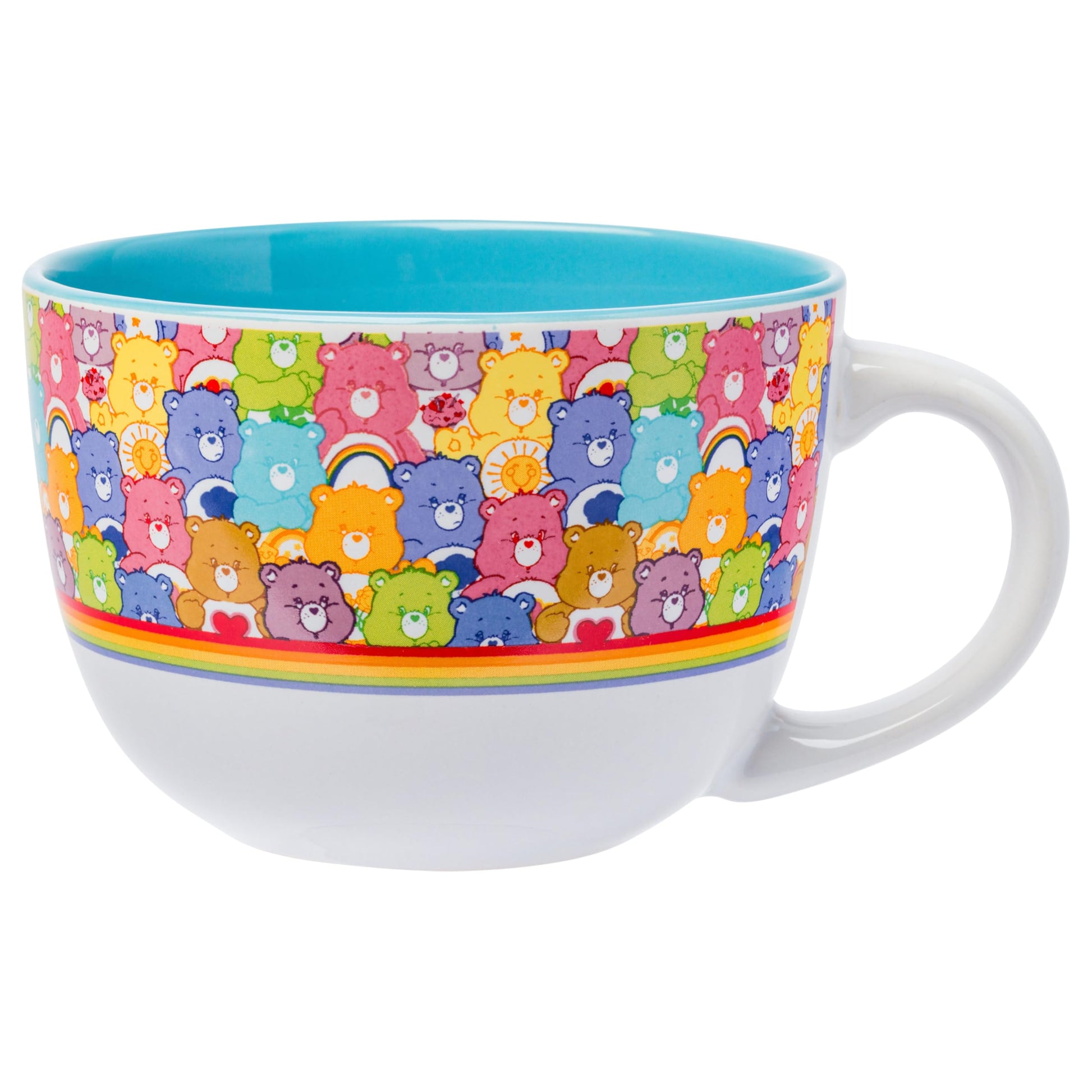 Taza de Sopa de Cerámica Silver Buffalo 24 Onzas Care Bears