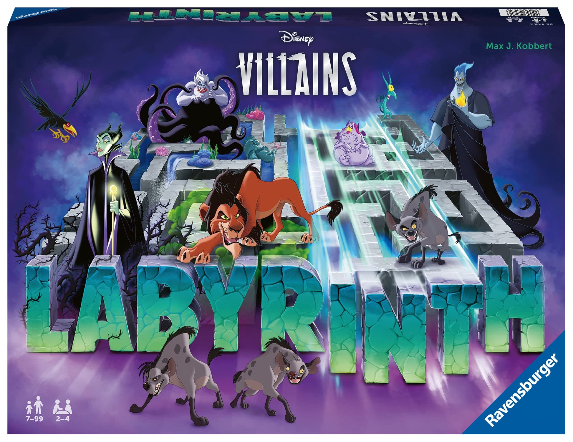 Juego de Mesa Ravensburger Villanos Disney Clásico Familiar para Niños