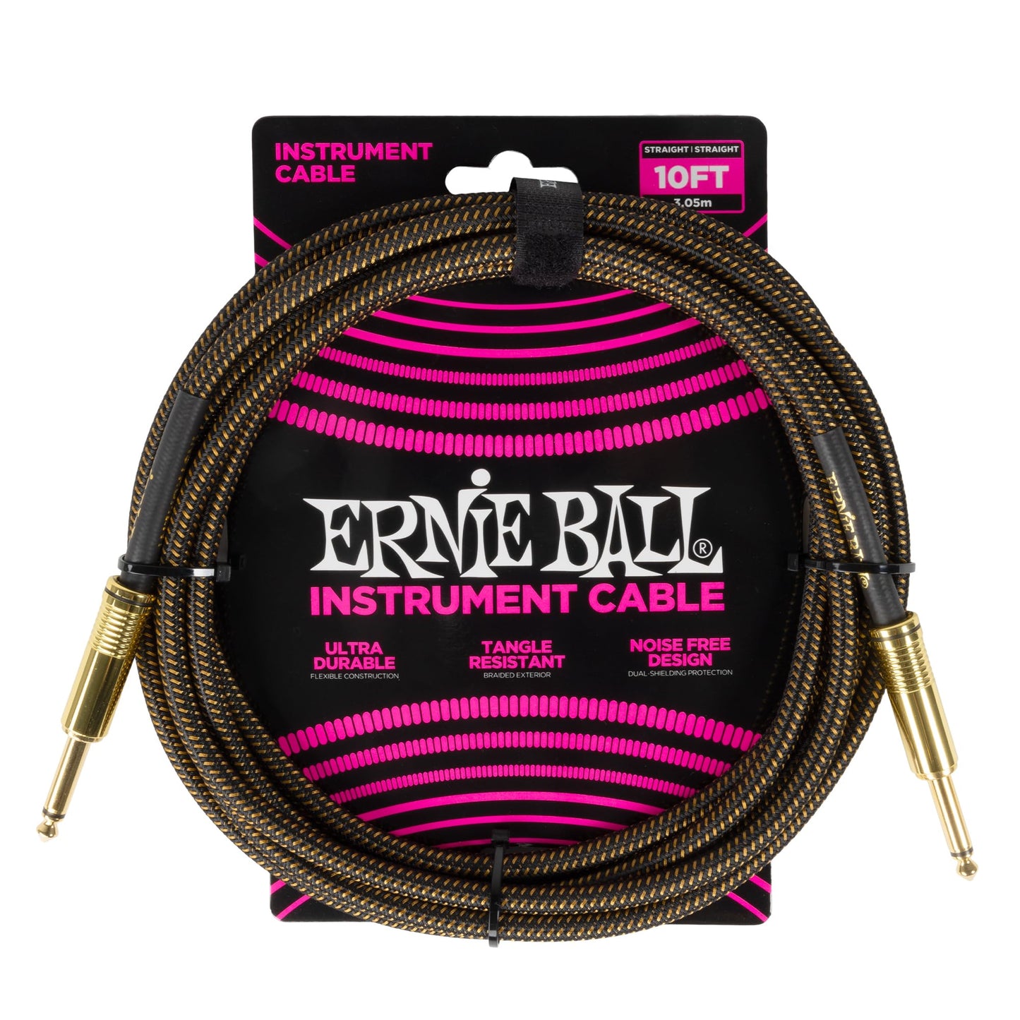 Cable para Instrumentos Ernie Ball Pay Dirt trenzado 3 m