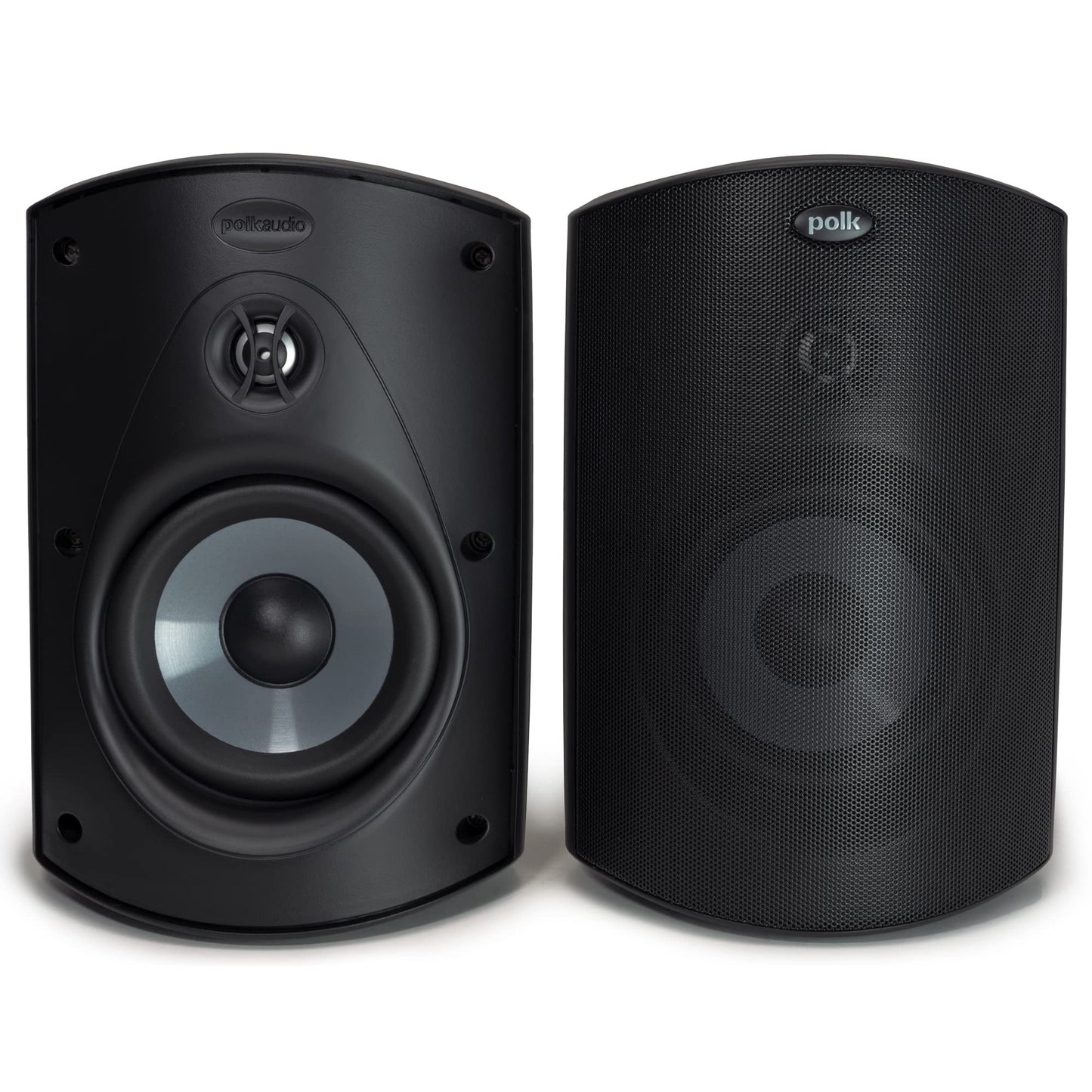 Polk Audio Atrium 5 Bocinas 100W Negro - Bocinas (Empotrado en pared/techo, Montar en la pared, Universal, Alámbrico, 60 - 25000 Hz, Negro)