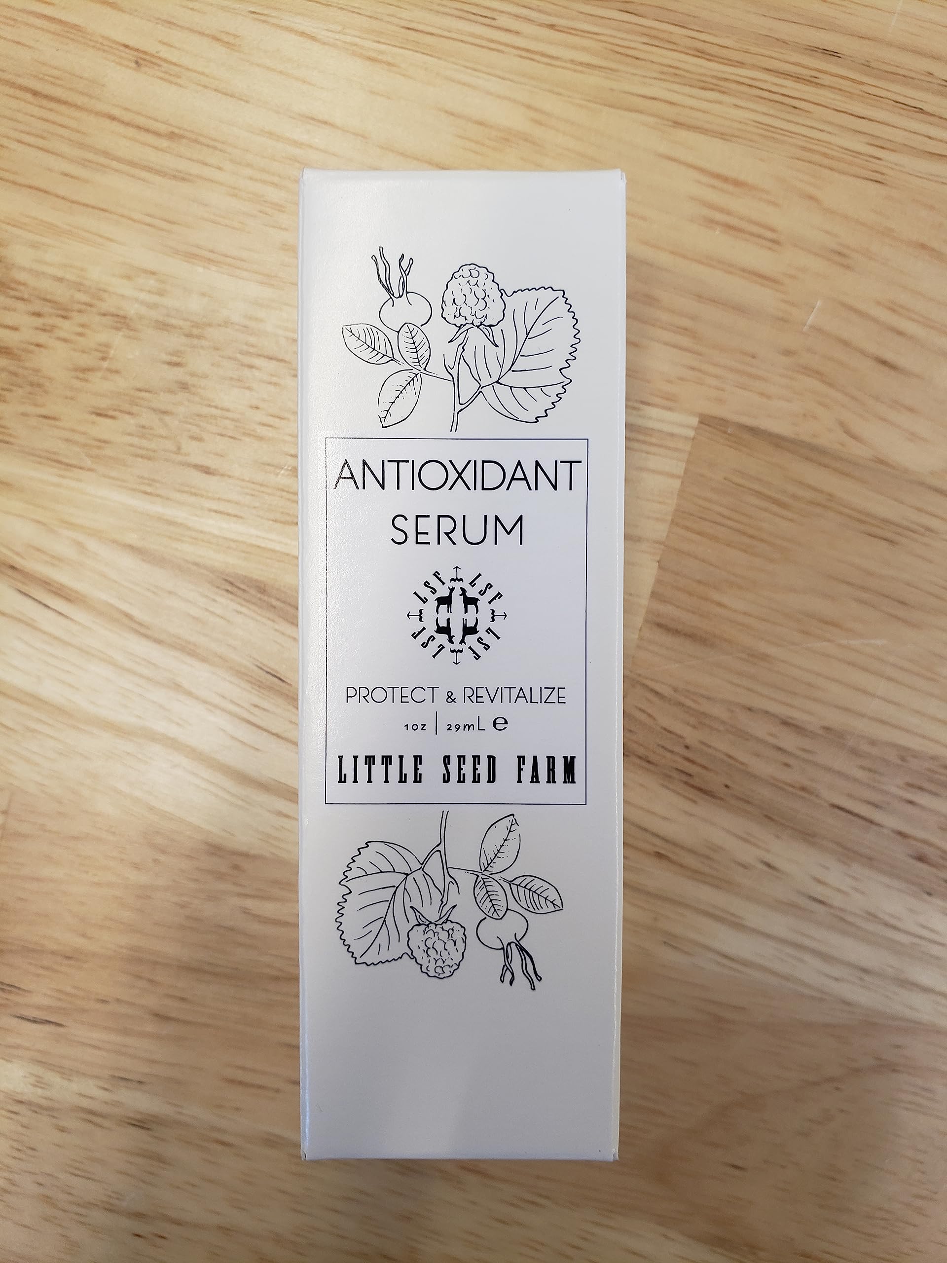 Suero antioxidante Suero facial antioxidante para pieles secas y envejecidas: suero facial nutritivo y revitalizante, peso neto 1 fl oz