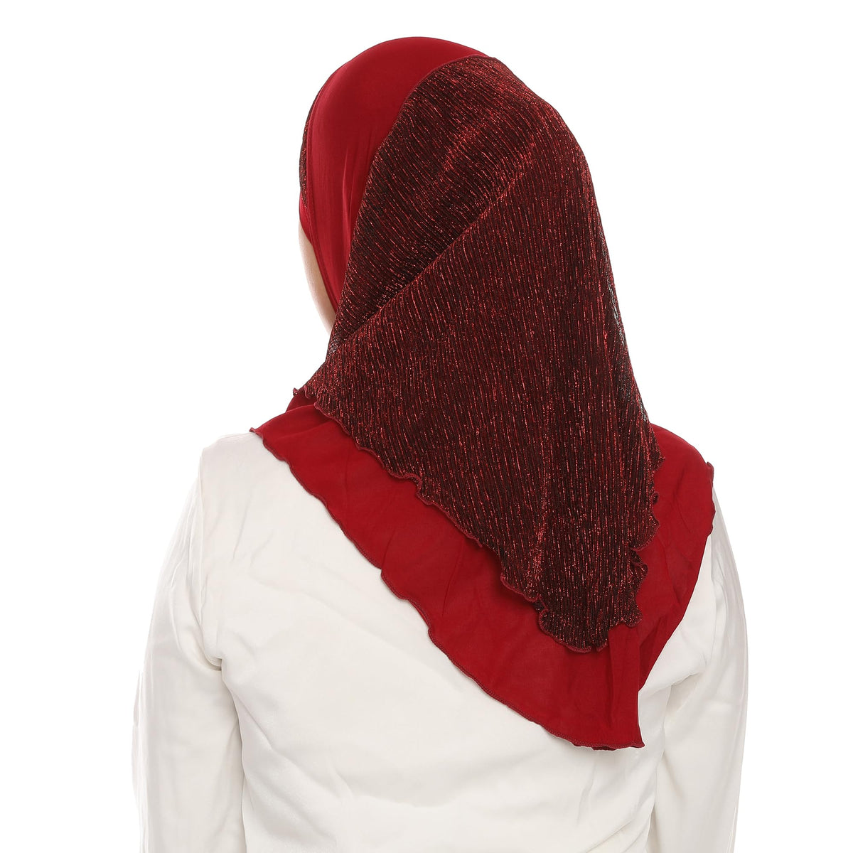 Hijab instantáneo para mujer, bufanda de hiyab suave, fácil de llevar