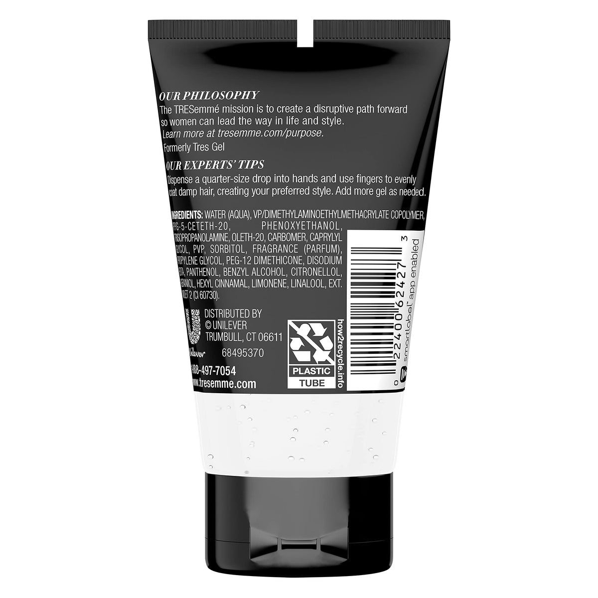TRESemme TRES Gel Gel, TRES Clean Hold, Firm Control, 2 oz.