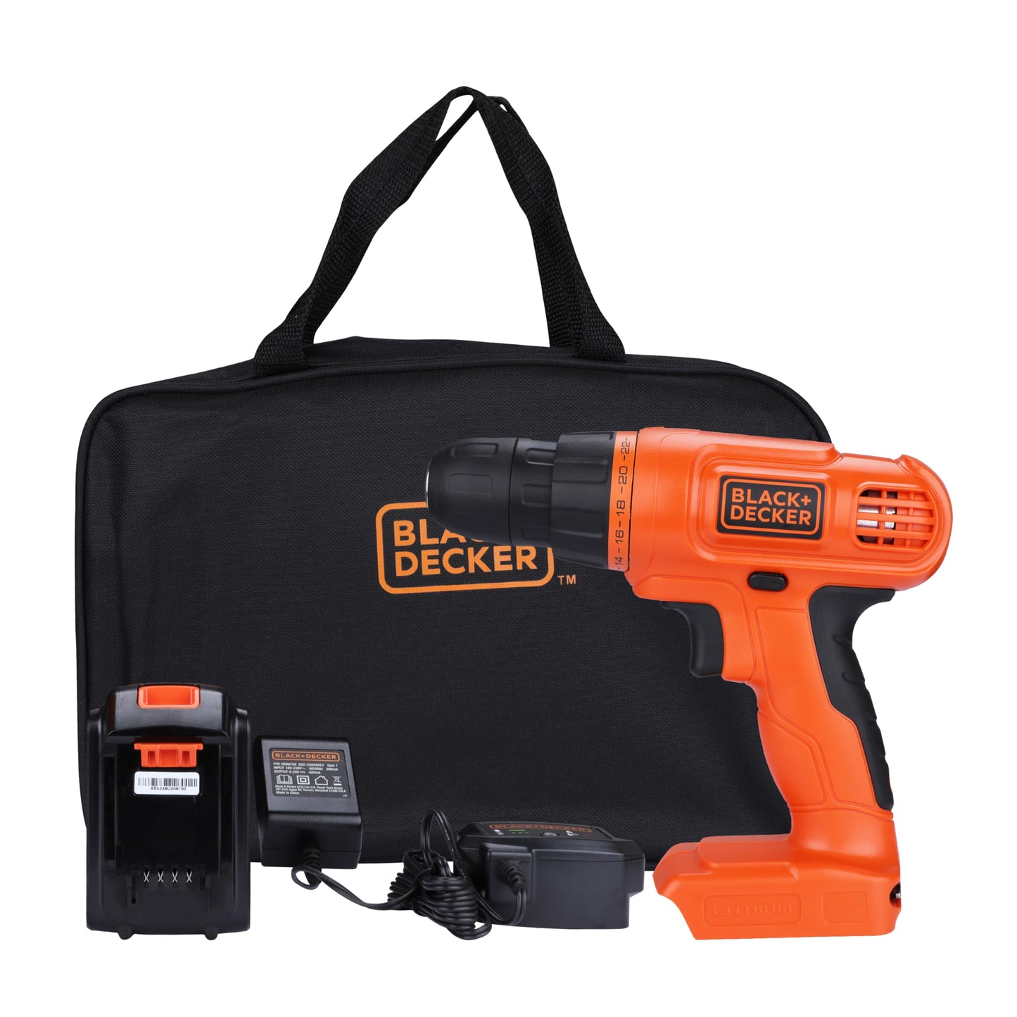BLACK+DECKER Kit de herramienta y accesorios