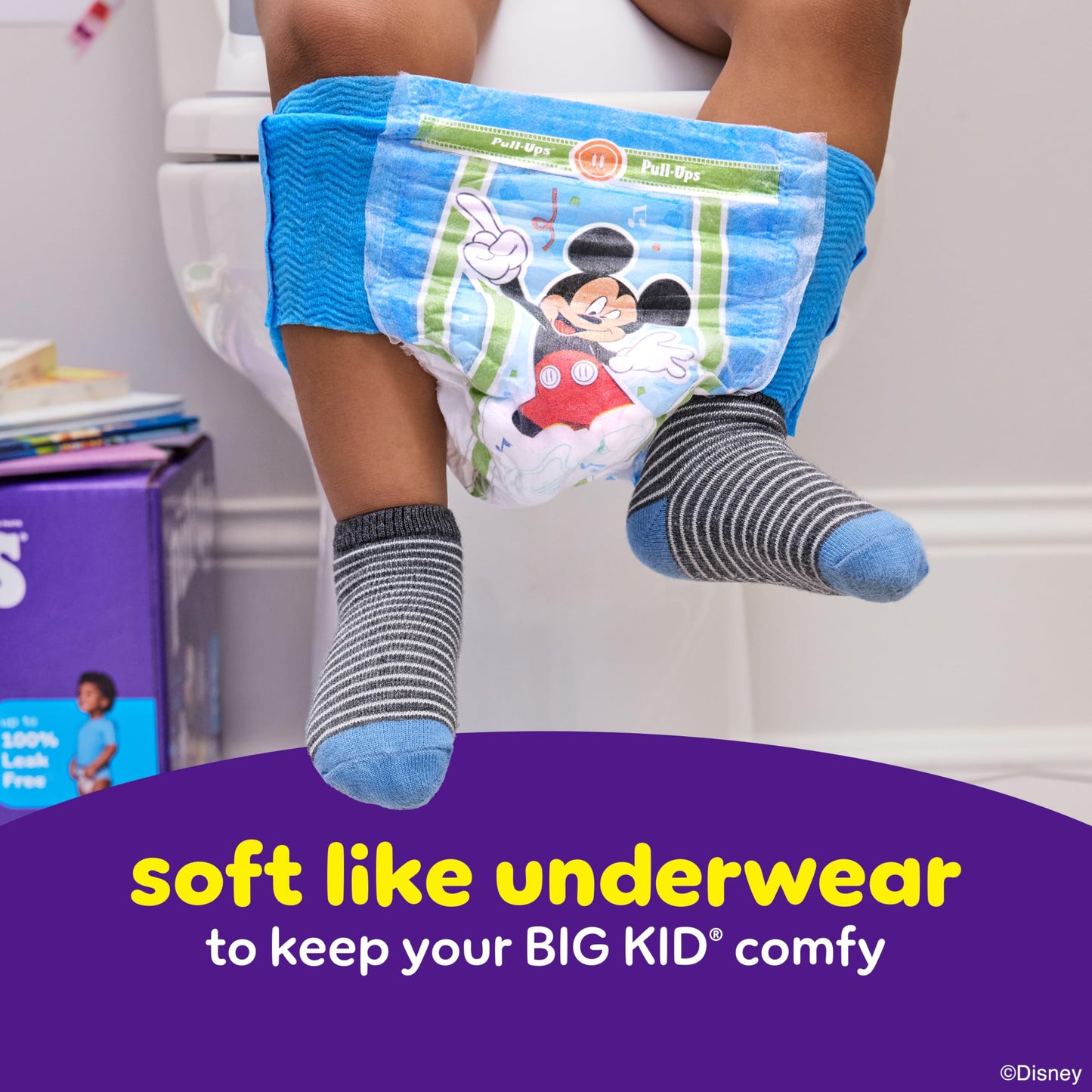 Pantalones de Entrenamiento Pull-Ups Niño 5T-6T 46 Libras 60 Unidades