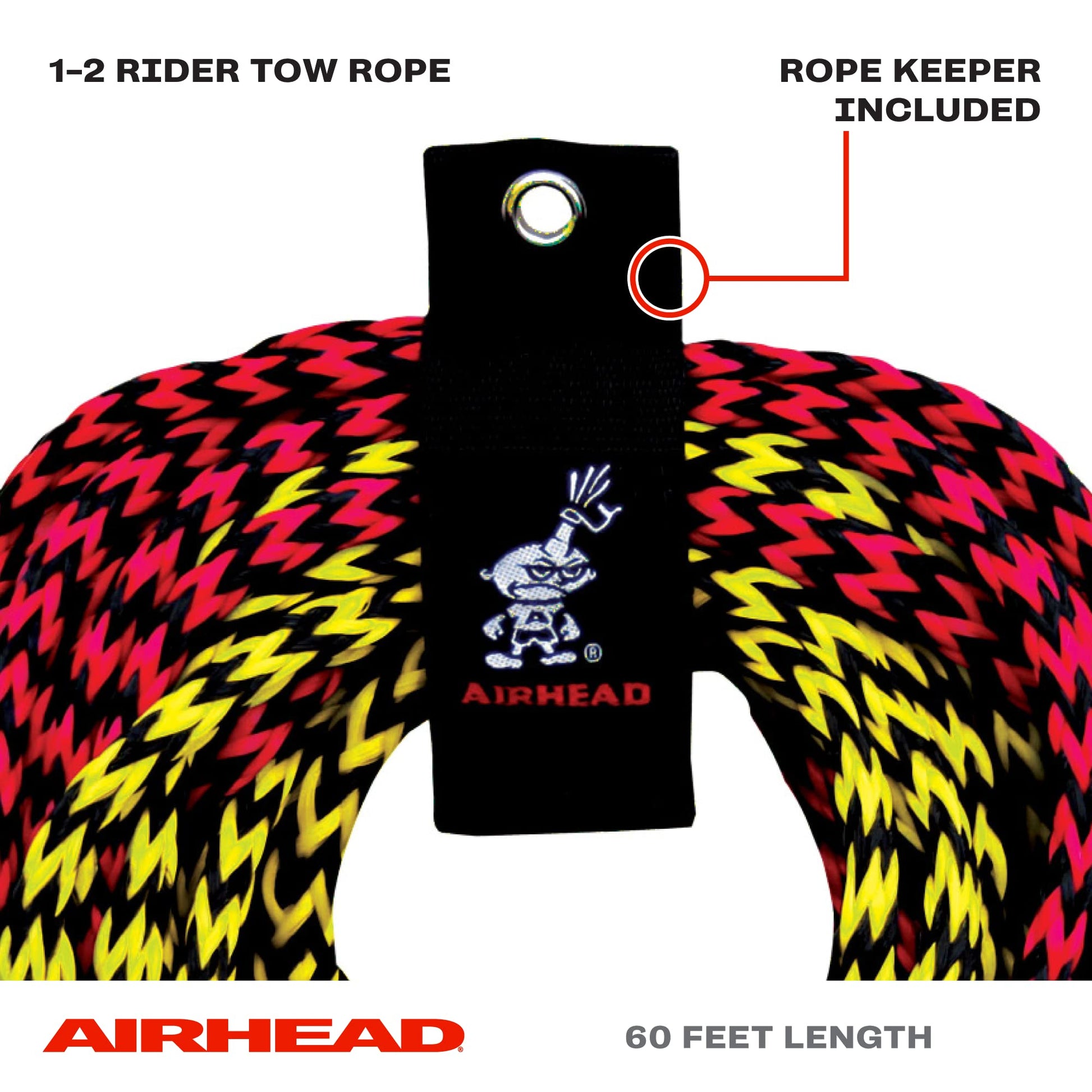 Kwik Tek Airhead 2 Rider - Cuerda de Tubo, 2 Sectos, Flotador