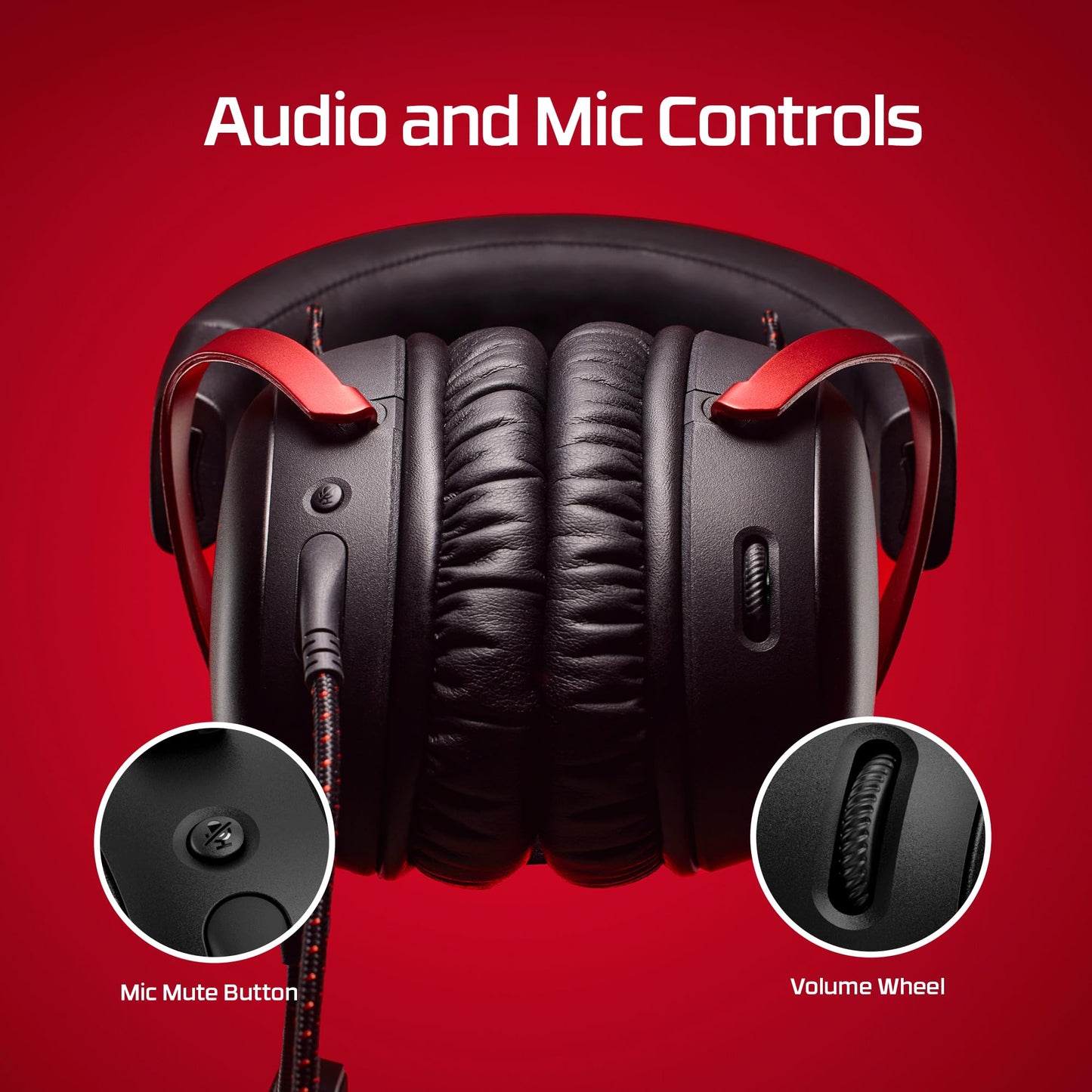 HyperX Audífonos Cloud III – con Cable, PC, PS5, Xbox Series X|S, Memory Foam, Ultra-Clear 10mm Mic, USB-C, USB-A, 3.5mm, Blanco/Rosa
