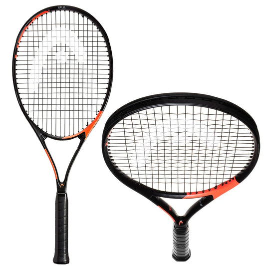 HEAD Ti. Radical Elite - Raqueta de Tenis (27 Pulgadas), Color Gris y Naranja