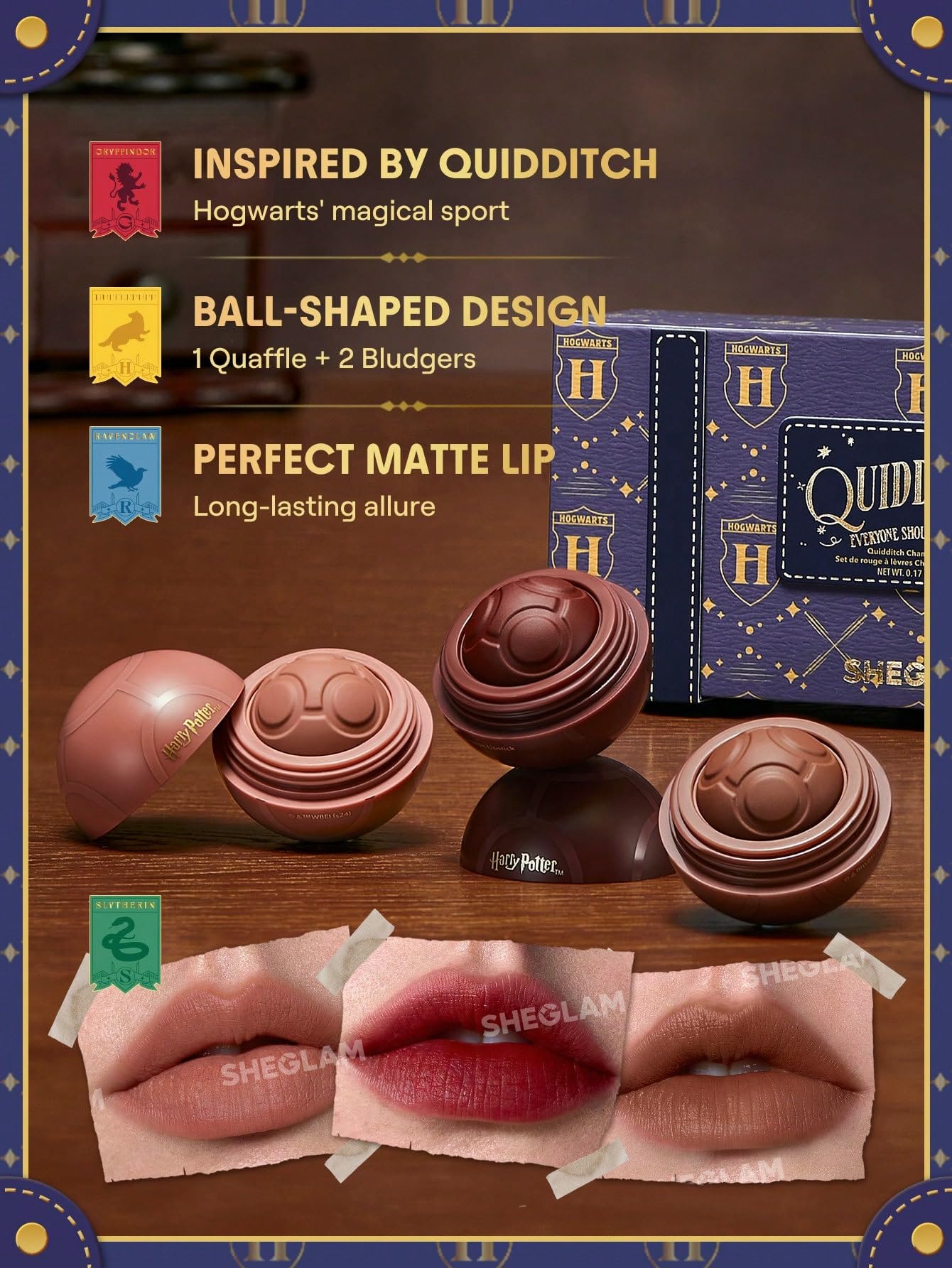 Caja de Maquillaje Harry Potter SEGUNDA EDICION x SHEGLAM original colección completa Make Up